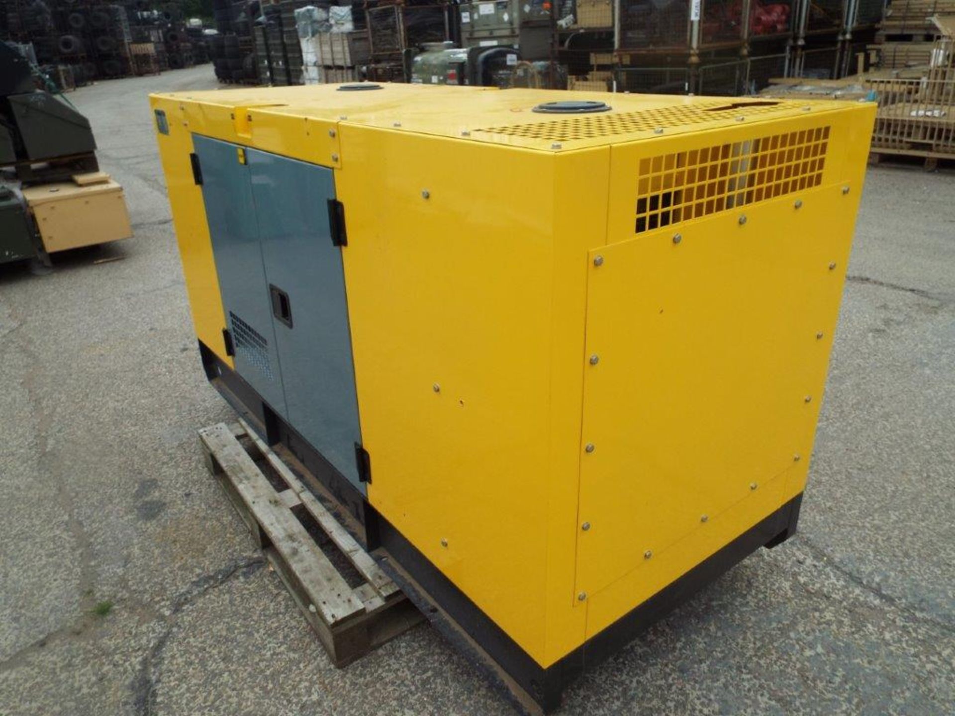 UNISSUED WITH TEST HOURS ONLY 70 KVA 3 Phase Silent Diesel Generator Set - Image 9 of 16