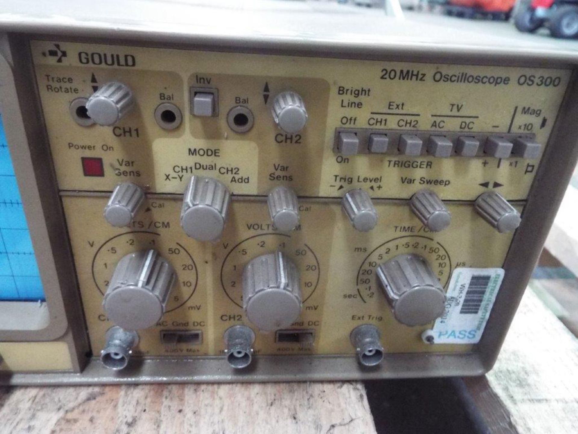Gould OS300 20MHZ Oscilloscope - Bild 3 aus 9
