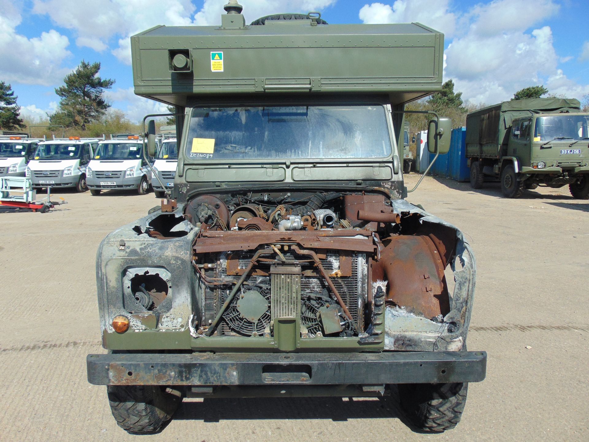 Military Specification Land Rover Wolf 130 ambulance. - Image 2 of 18