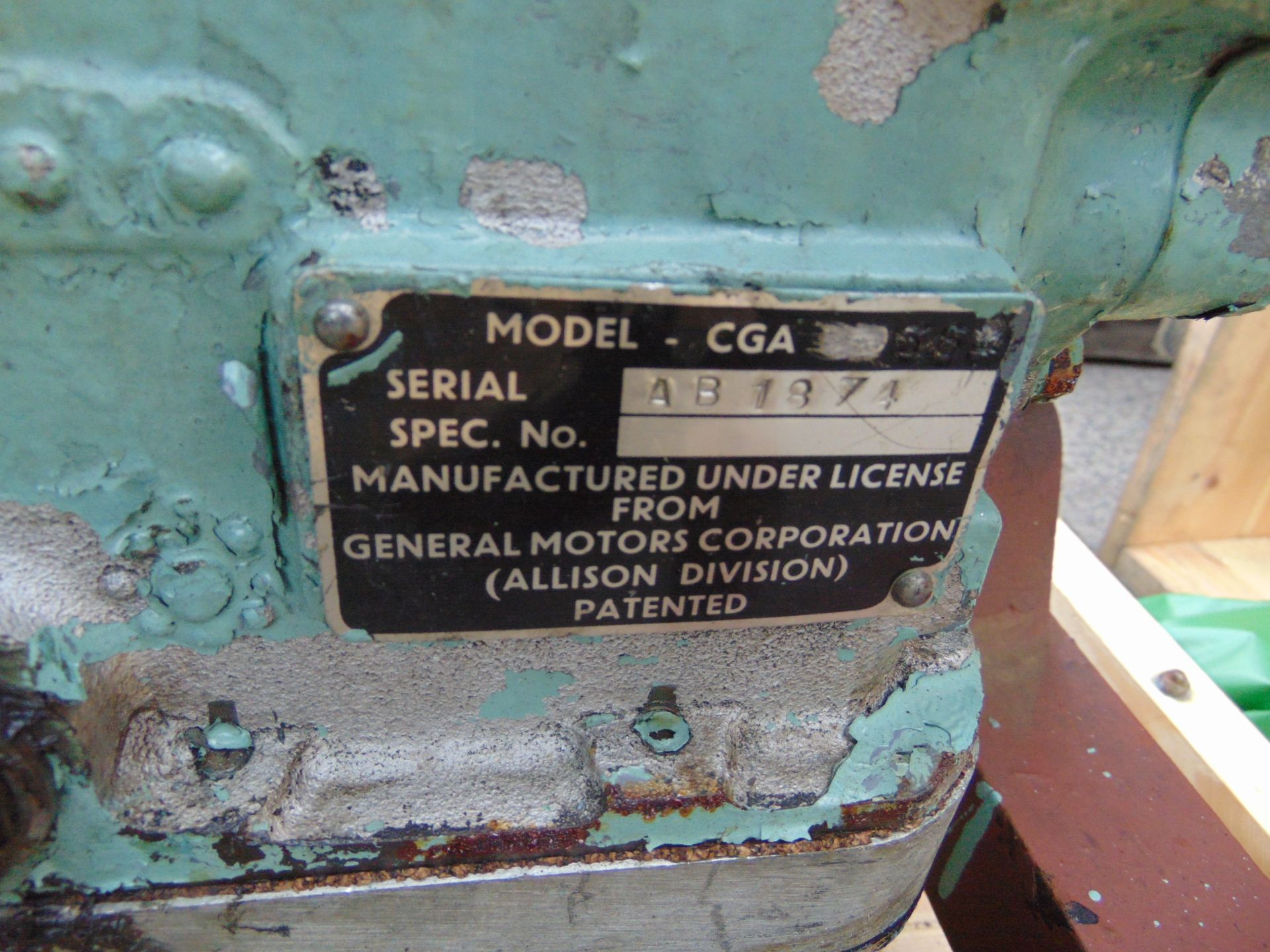 FV432 Allison CGA 362 Gearbox - Image 9 of 9