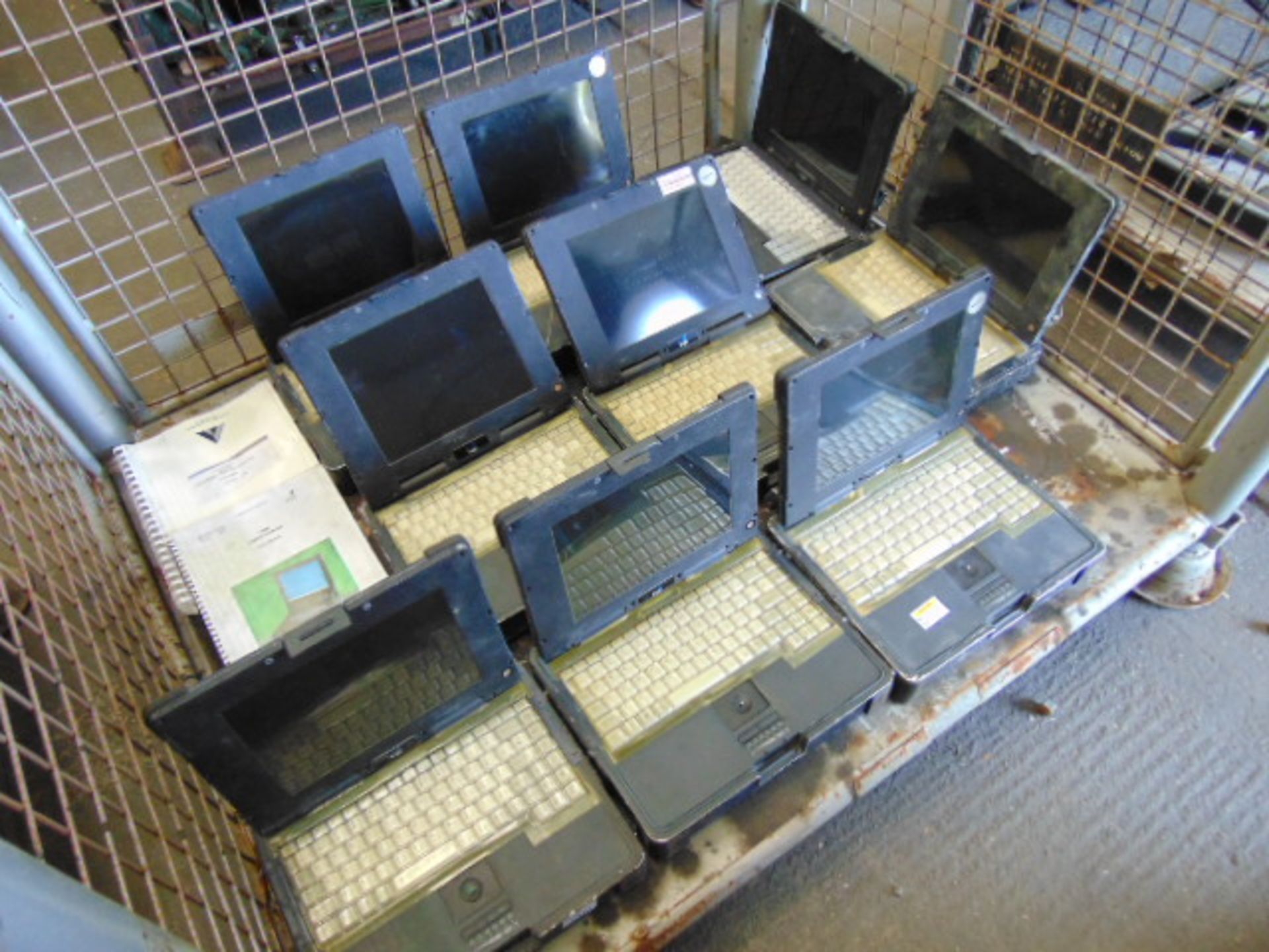 9 x Lago Systems Ruggedized Laptops - Image 2 of 10