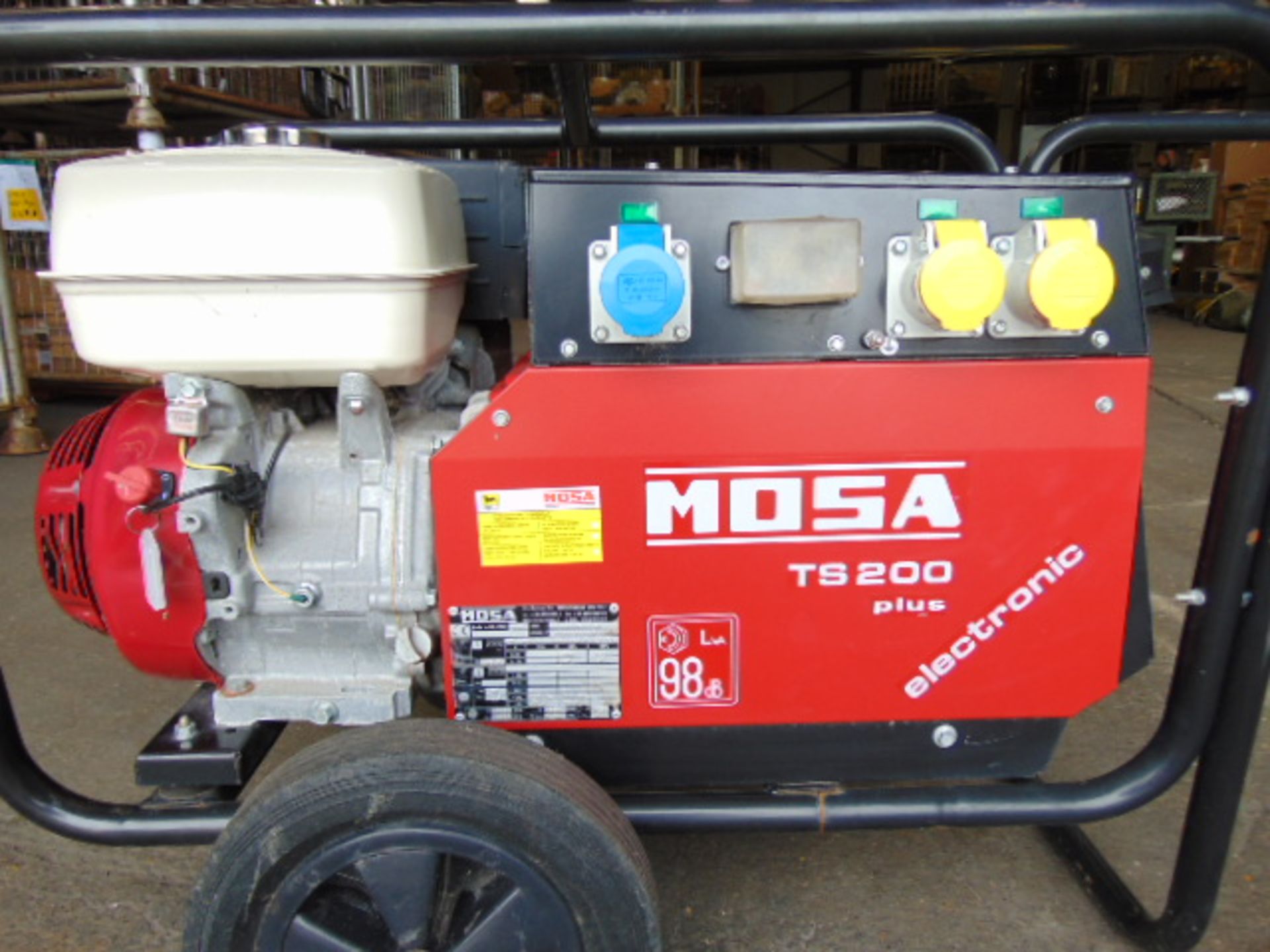 Mosa TS200 Petrol Welder Generator - Bild 3 aus 11