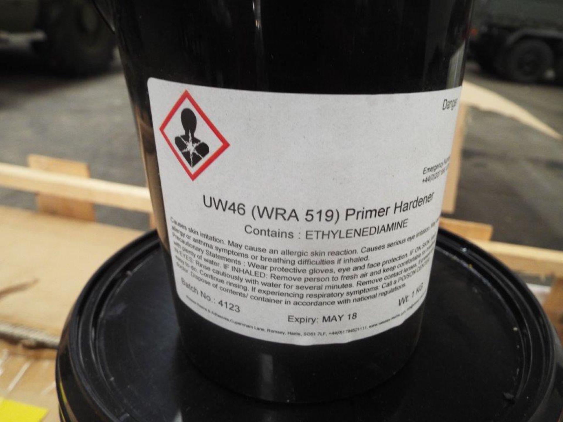 Approx 39 x Unissued Cans of UW46 Epoxy Resin - Image 3 of 4