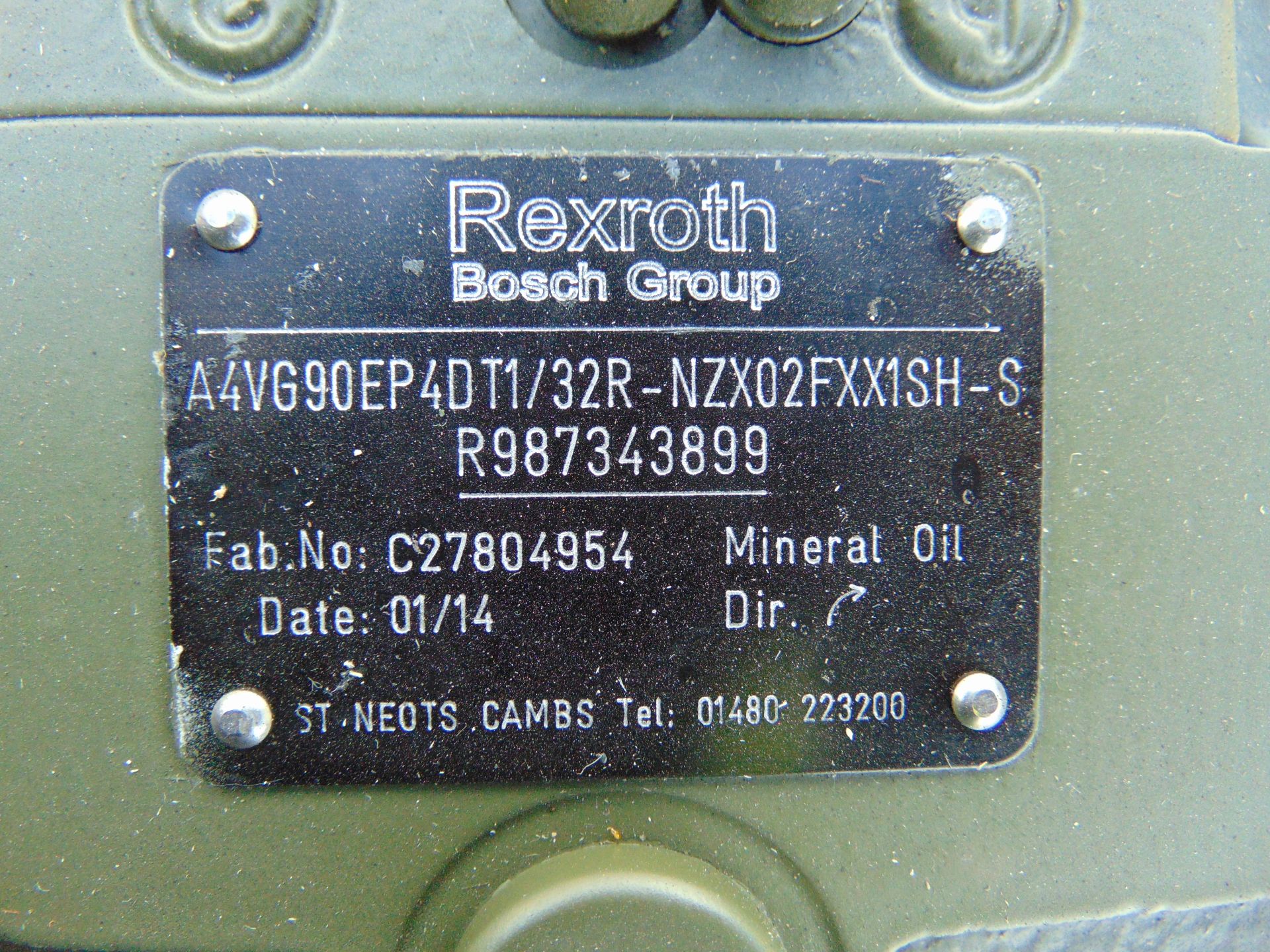 Bosch Rexroth Hydraulic Pump - Image 10 of 12