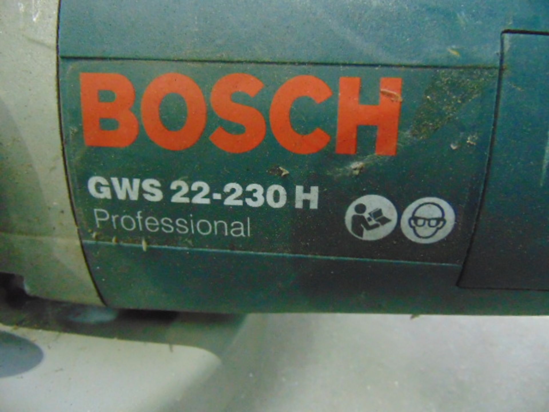 Bosch GWS 22-230 H Professioal Angle Grinder - Image 3 of 3