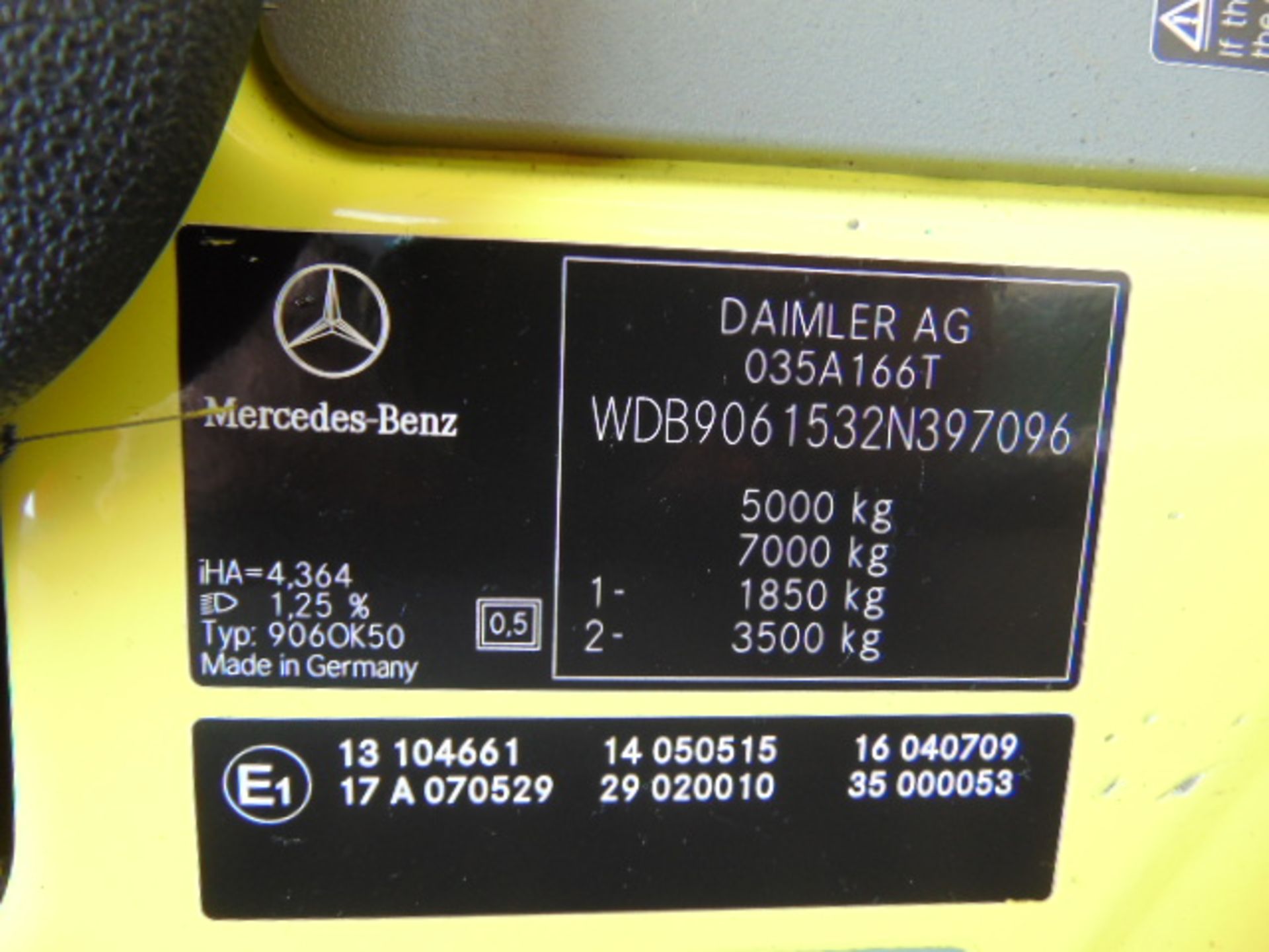 RHD Mercedes Sprinter 515 CDI Turbo Diesel Ambulance - Bild 18 aus 19
