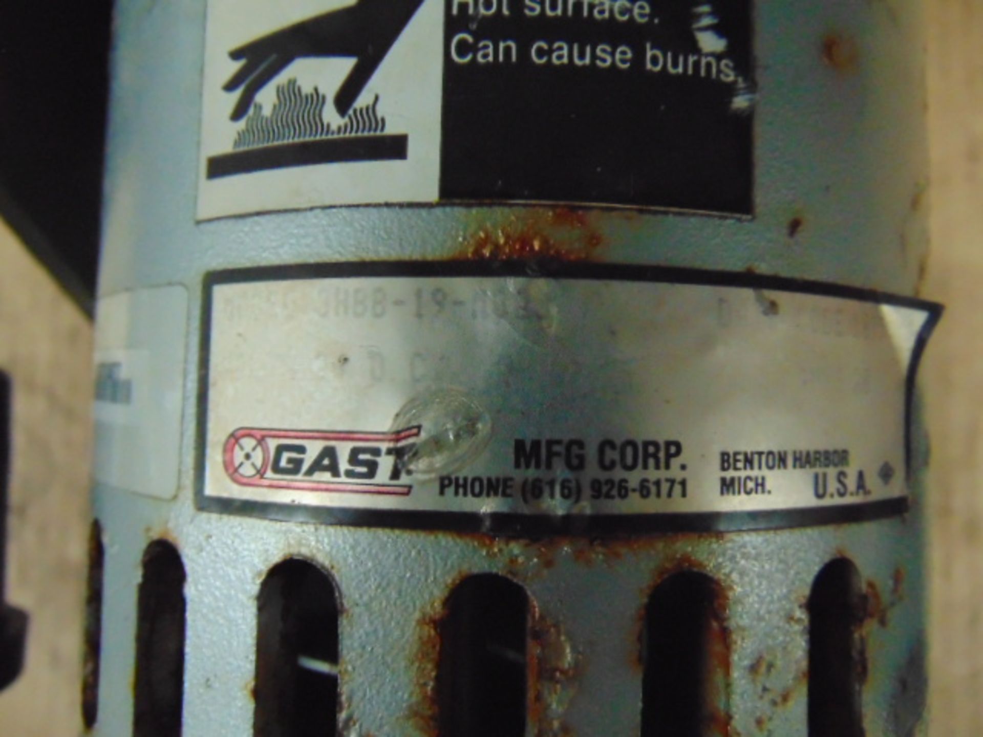 Gast 24V Compressor - Image 5 of 6