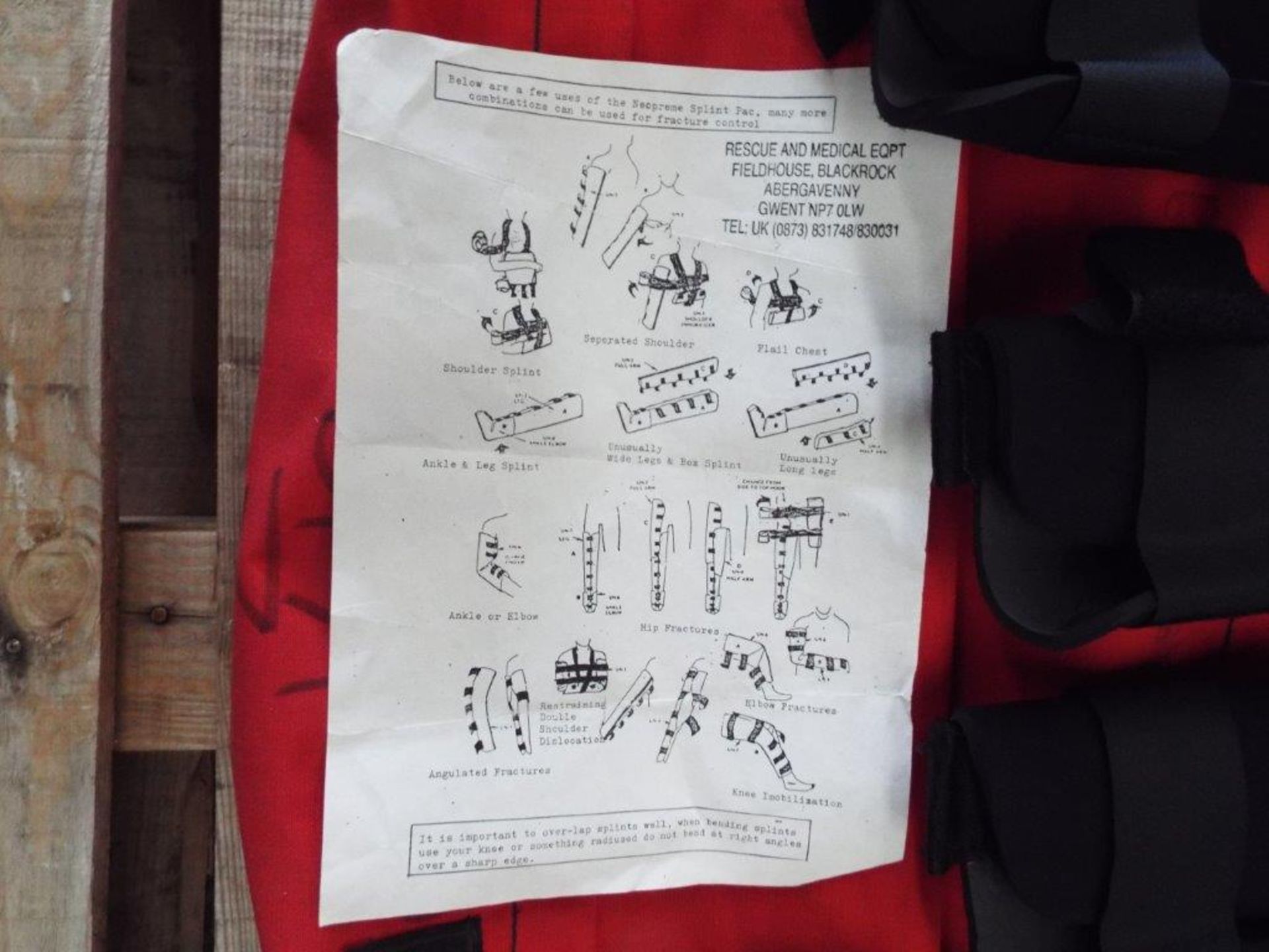 4 x Leg Splint Kits - Image 4 of 5