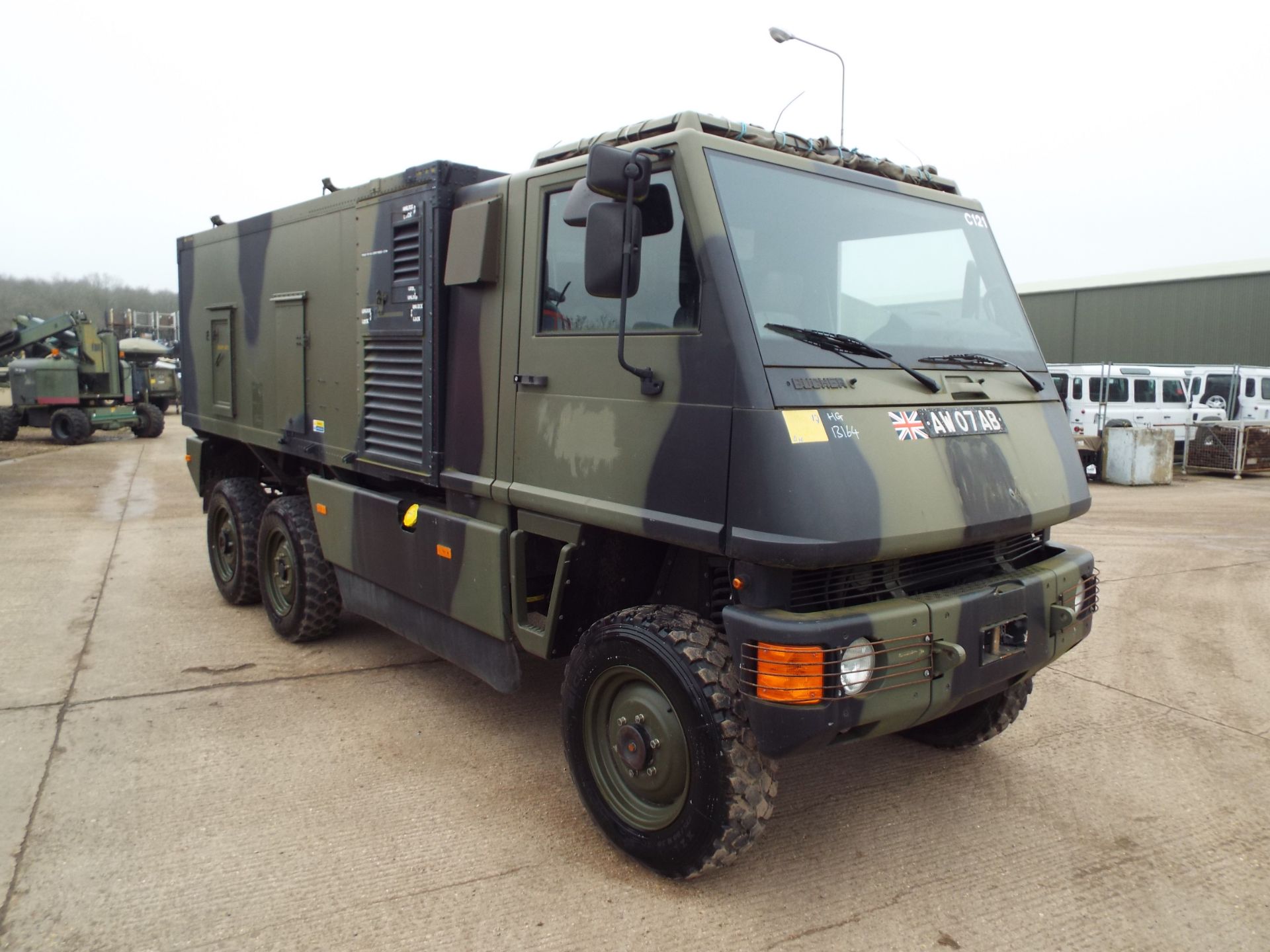 Ex Reserve Left Hand Drive Mowag Bucher Duro II 6x6 High-Mobility Tactical Vehicle