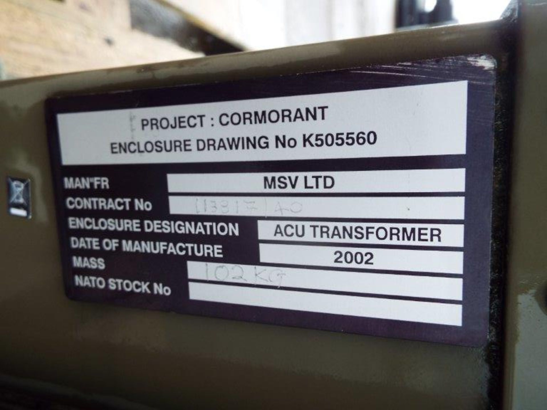 MSV Ltd Transformer Unit - Bild 9 aus 10