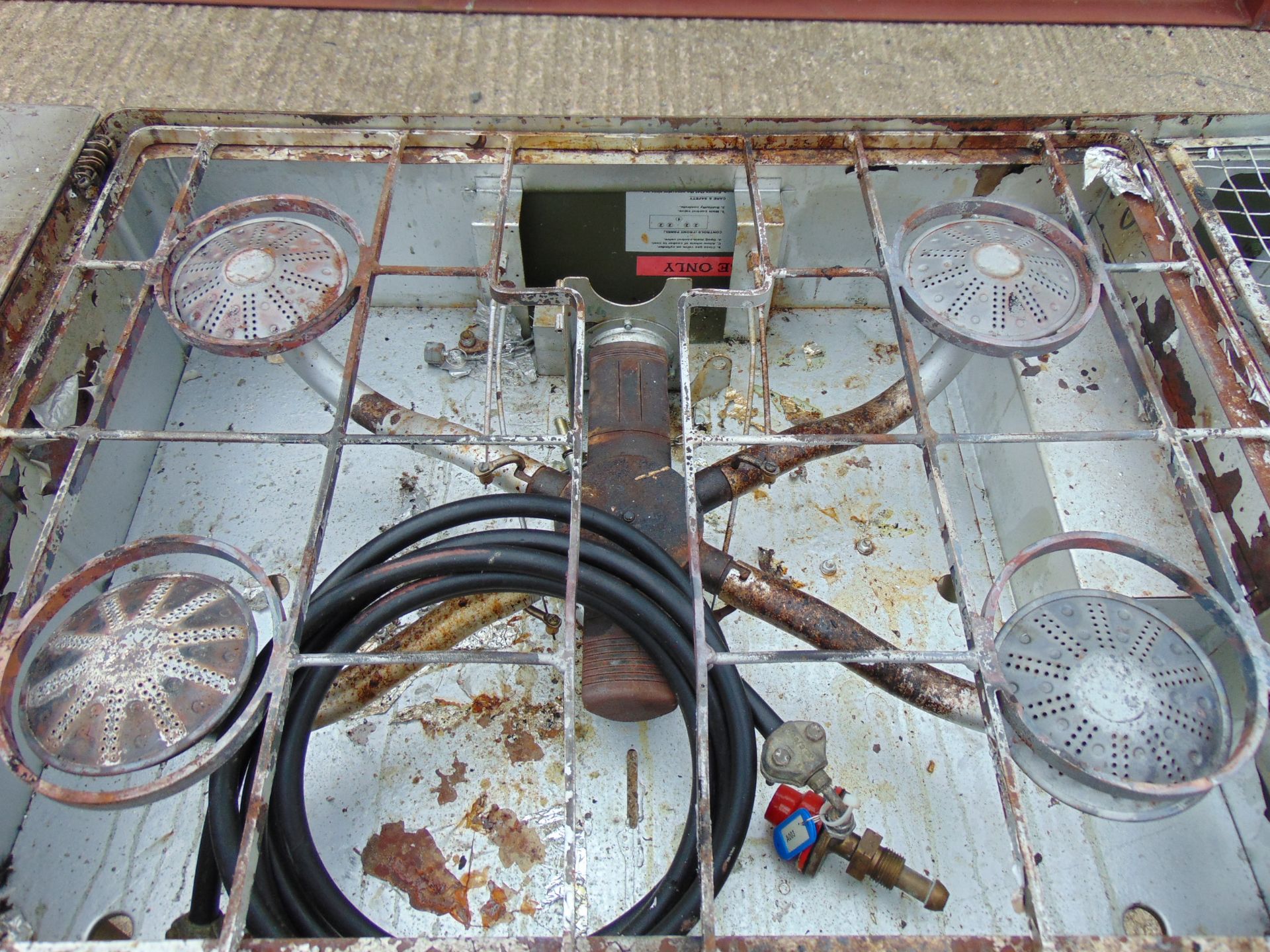 Field Kitchen No5 4 Burner Propane Cooking Stove - Image 4 of 9