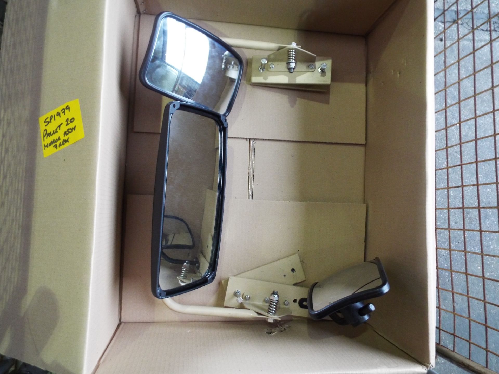 RH Rearview Mirror and Bracket Assy