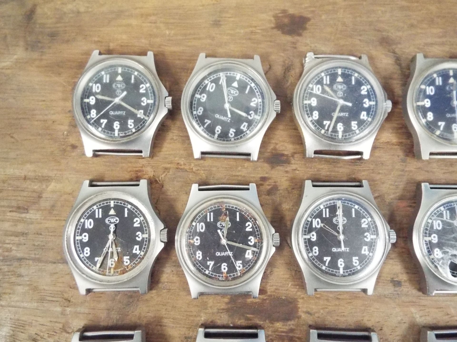 20 x Genuine British Army CWC Quartz Wrist Watches - Suitable for Spares or Repairs - Bild 2 aus 9