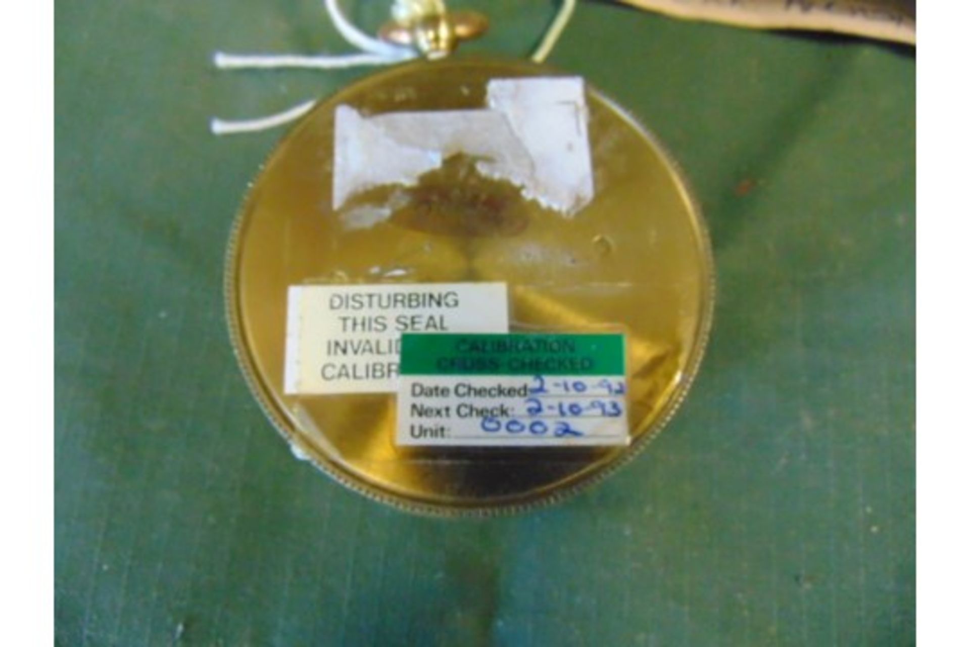 Military Issue Aneroid Barometer graduated in feet & millibars - Image 3 of 3
