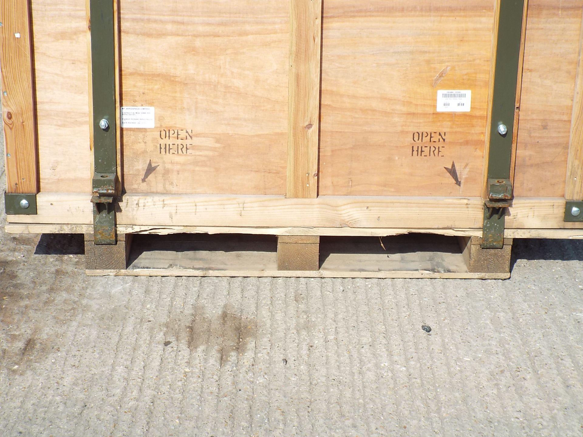 5 x Large Heavy Duty Packing/Shipping Crates - Bild 5 aus 8