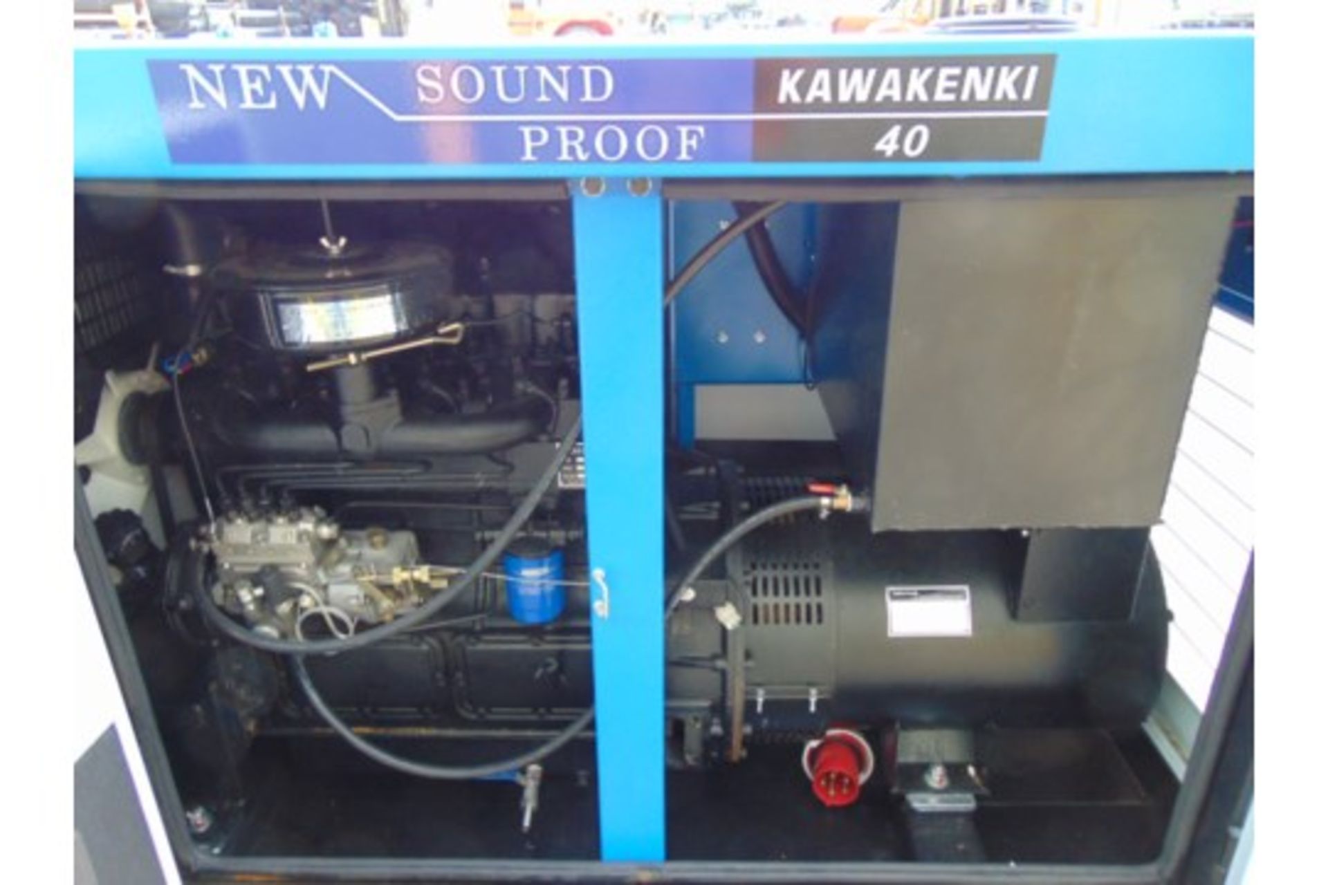 UNISSUED 40 KVA 3 Phase Silent Diesel Generator Set - Image 9 of 16