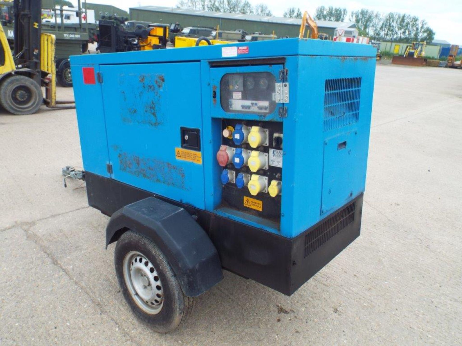 Stephill Generators Trailer Mounted 20 kVA 400V 3 Phase Diesel Generator ONLY 1,820 HOURS! - Image 3 of 19
