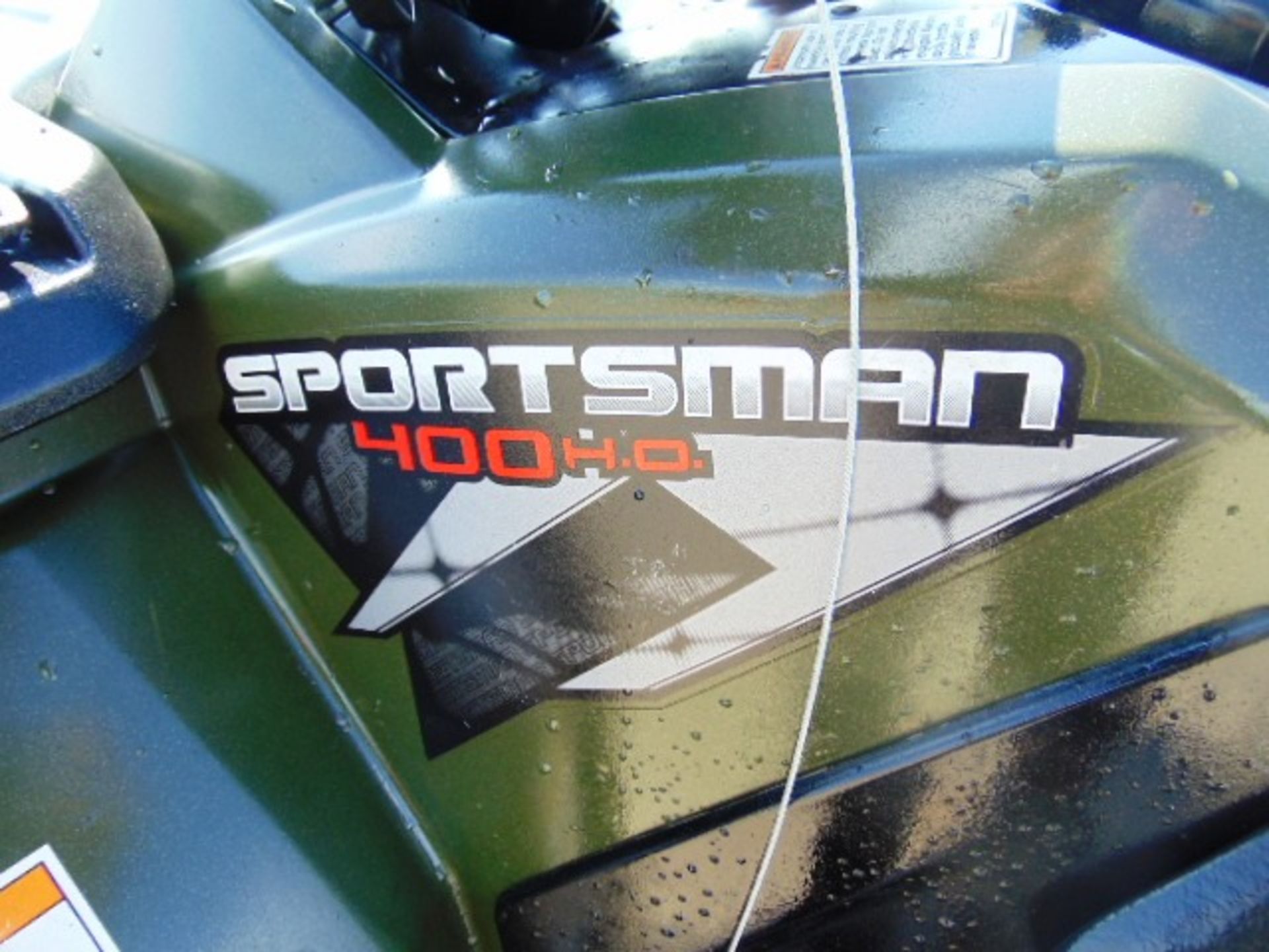 Polaris Sportsman 400 HO 4WD Quad Bike - Bild 21 aus 22