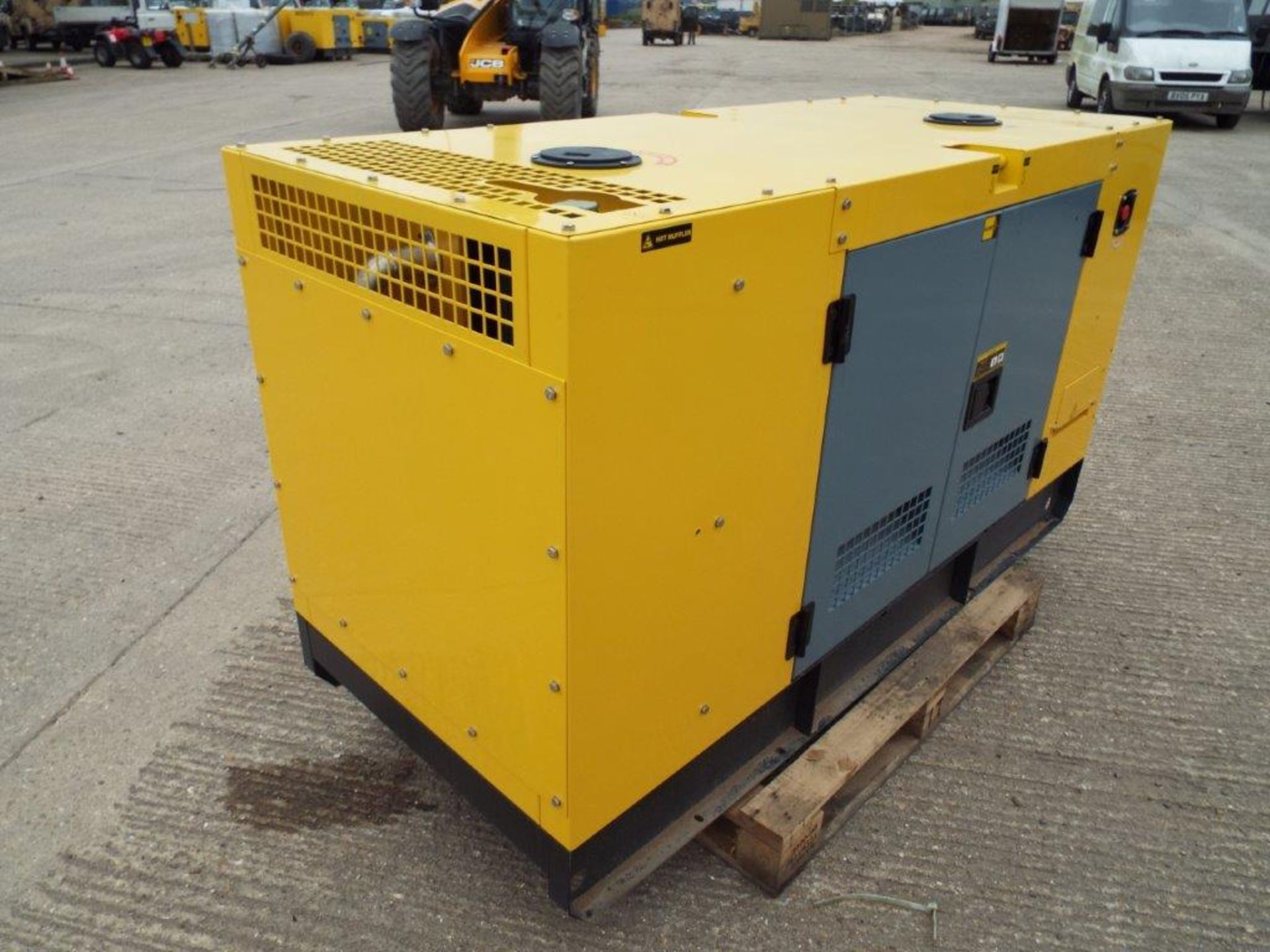 UNISSUED WITH TEST HOURS ONLY 40 KVA 3 Phase Silent Diesel Generator Set - Image 5 of 20