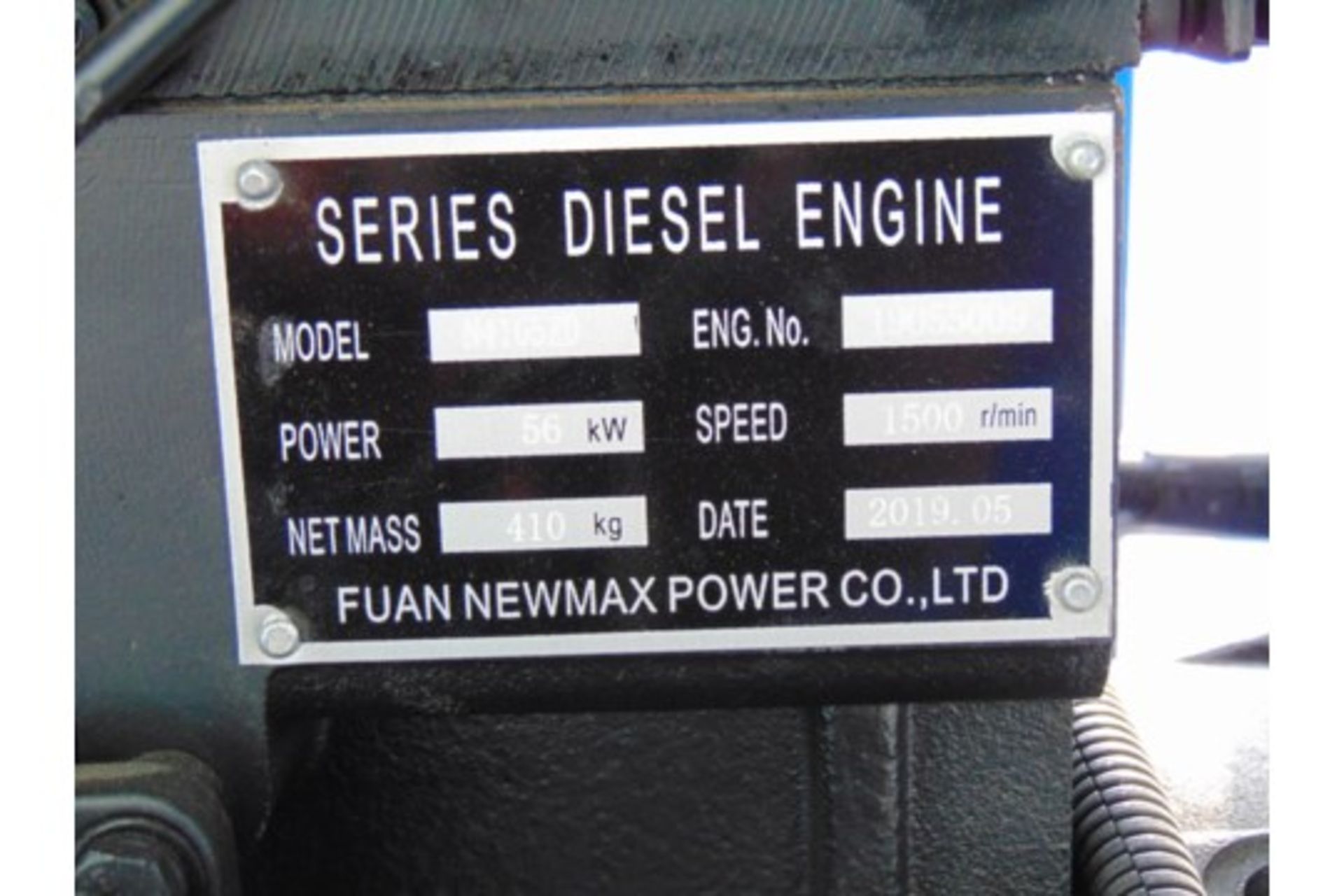 UNISSUED 60 KVA 3 Phase Silent Diesel Generator Set - Image 14 of 15