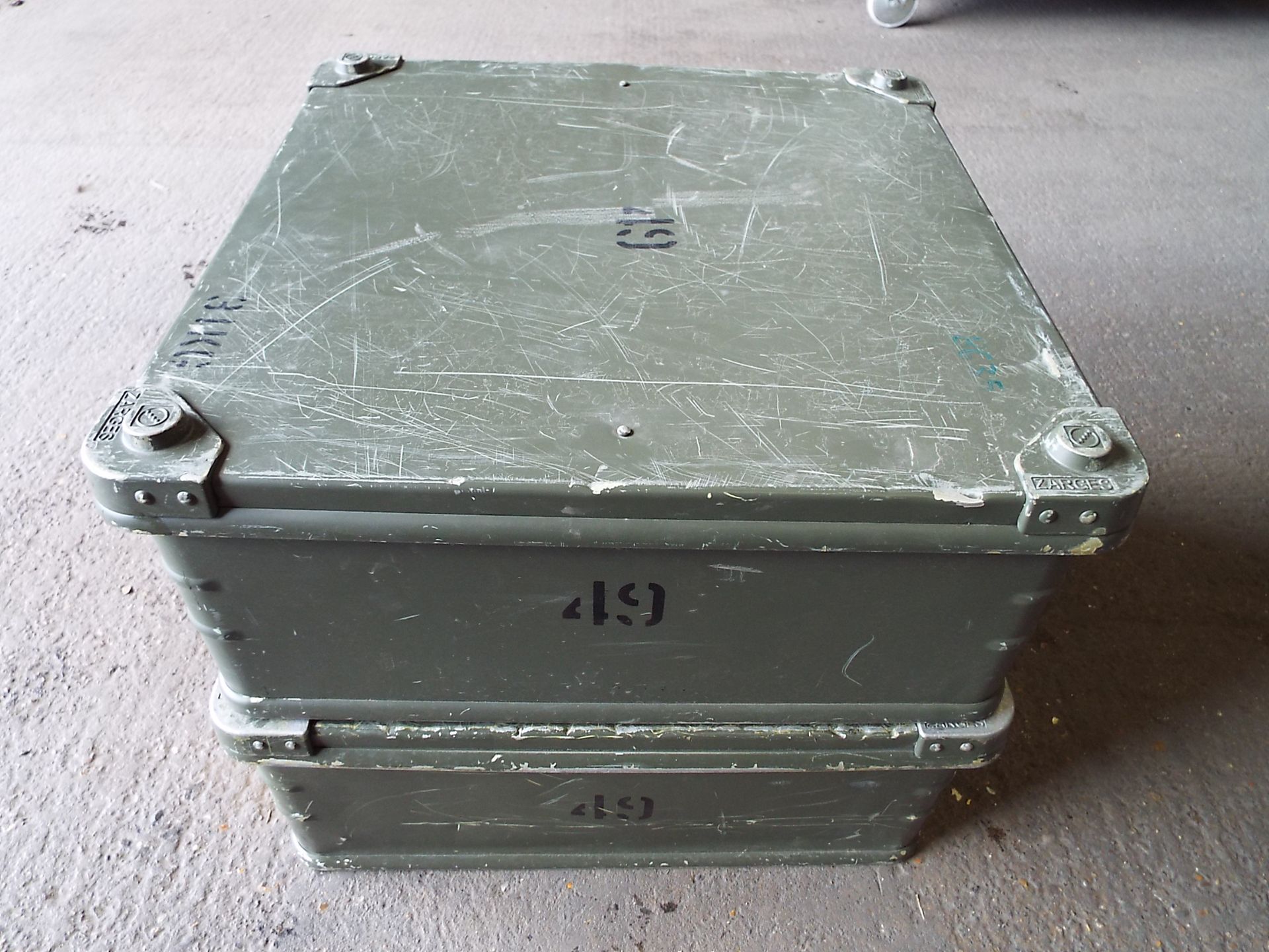 2 x Heavy Duty Zarges Aluminium Cases - Bild 4 aus 5