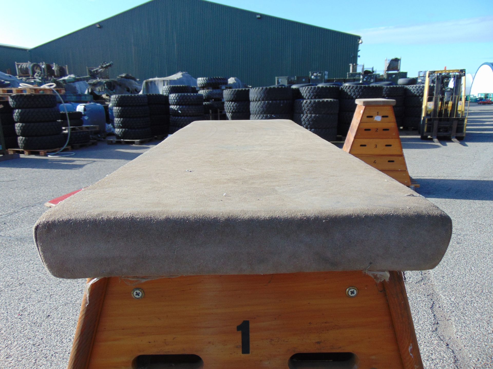 Vintage 5 Stack Gymnasium Pommel Horse / Vault Box - Image 6 of 6