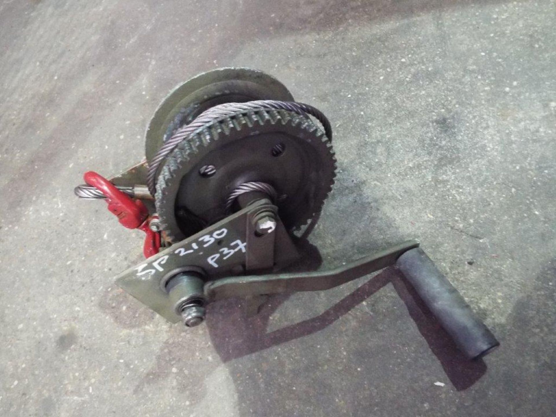 Hand Winch with Wire Winch Rope