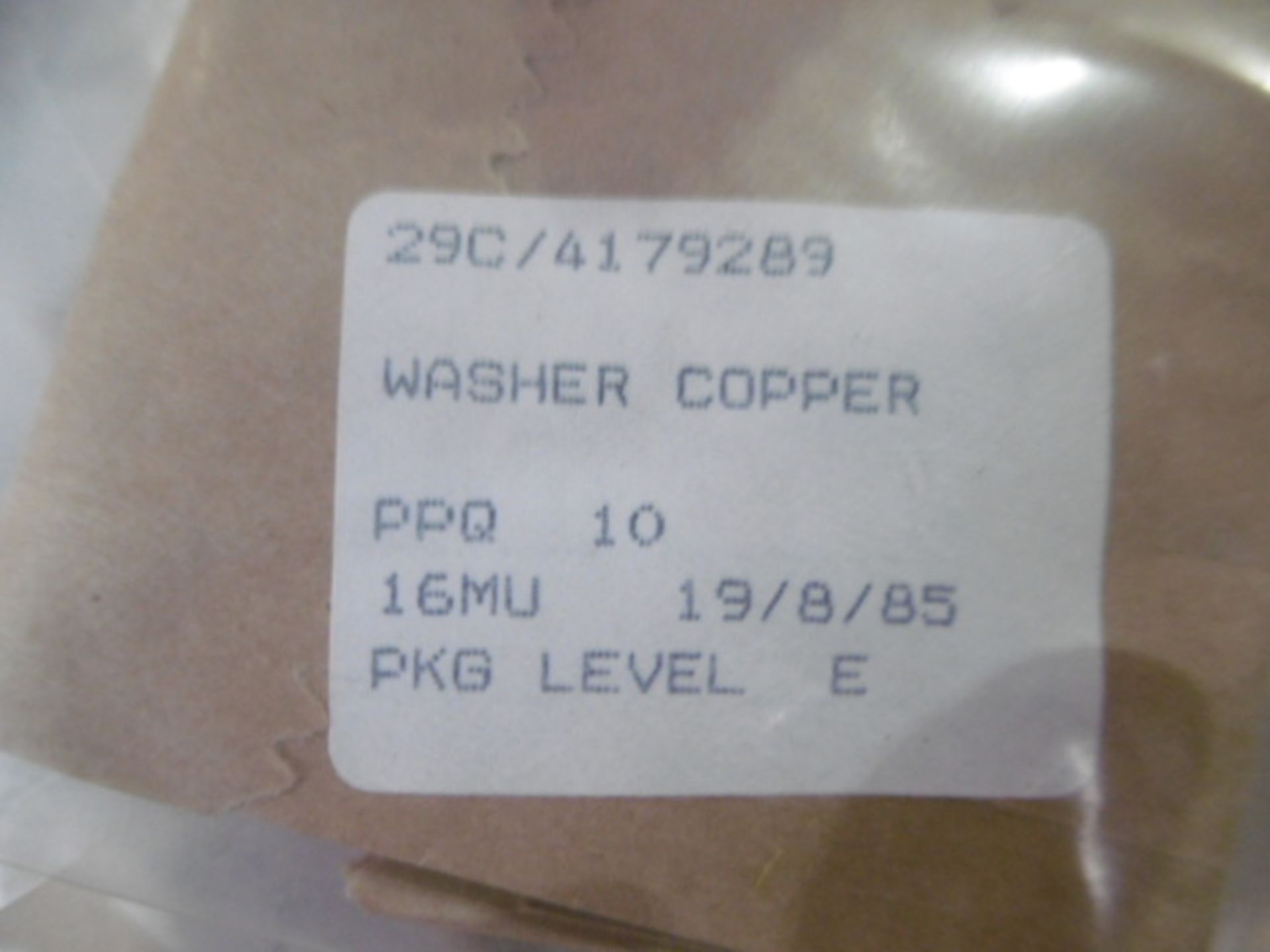 Approx 3300 x Packs of 10 Copper Washers - Image 3 of 3