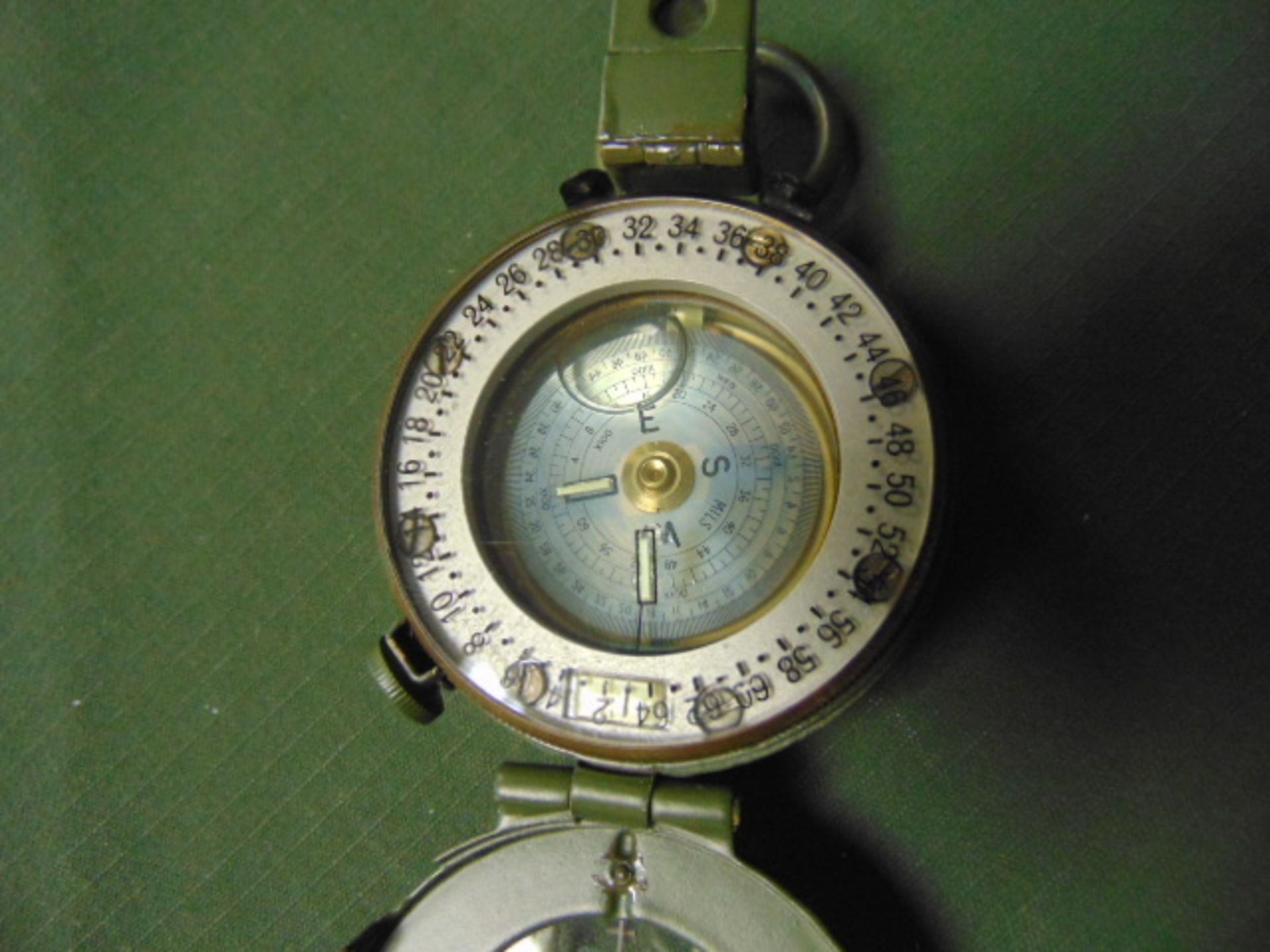 Unissued Stanley Prismatic Marching Compass - Image 3 of 5