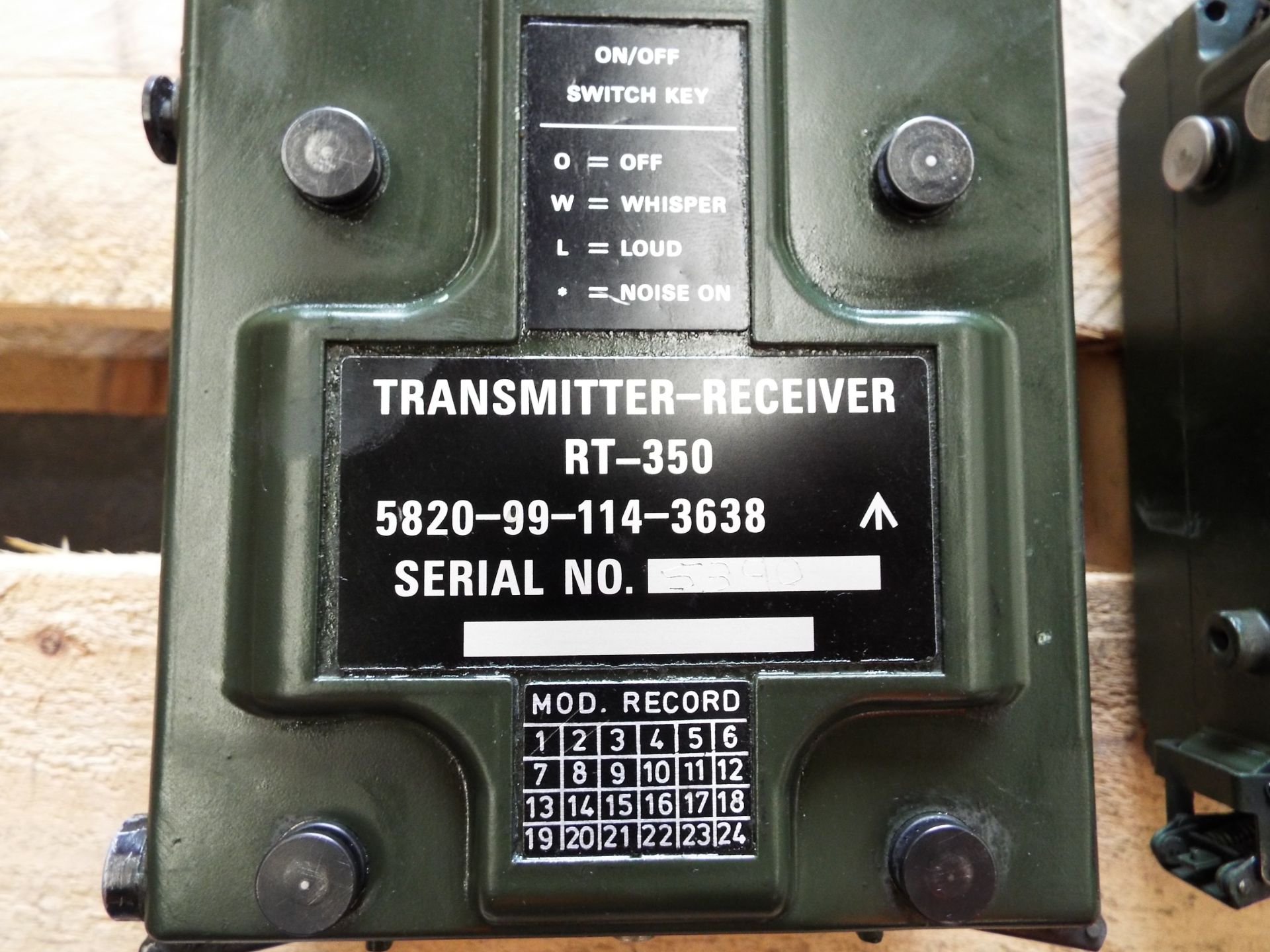 3 x Clansman RT- 350 Transmitter Receivers - Bild 2 aus 4