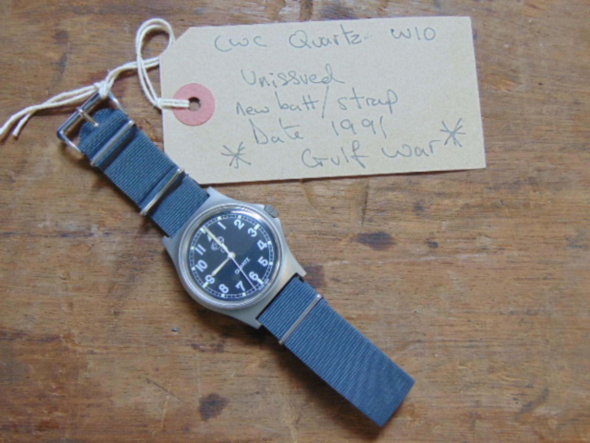 Very Rare Genuine British Army, Unissued Gulf War CWC Quartz Wrist Watch - Bild 3 aus 6