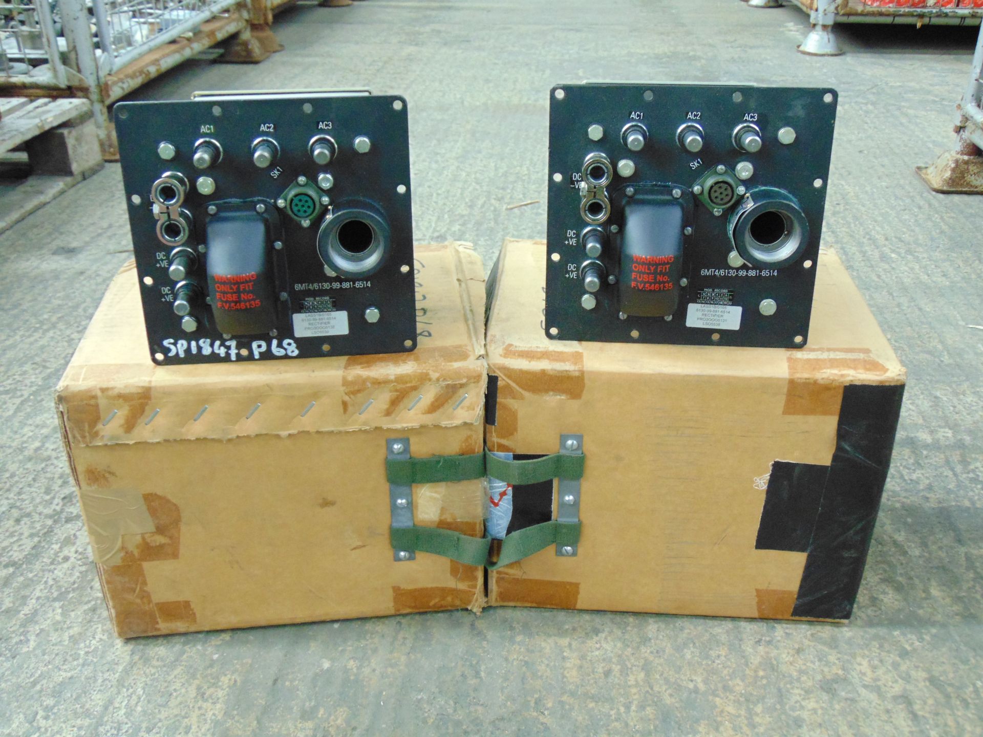 2 x Rectifier Units P/no ZA13301