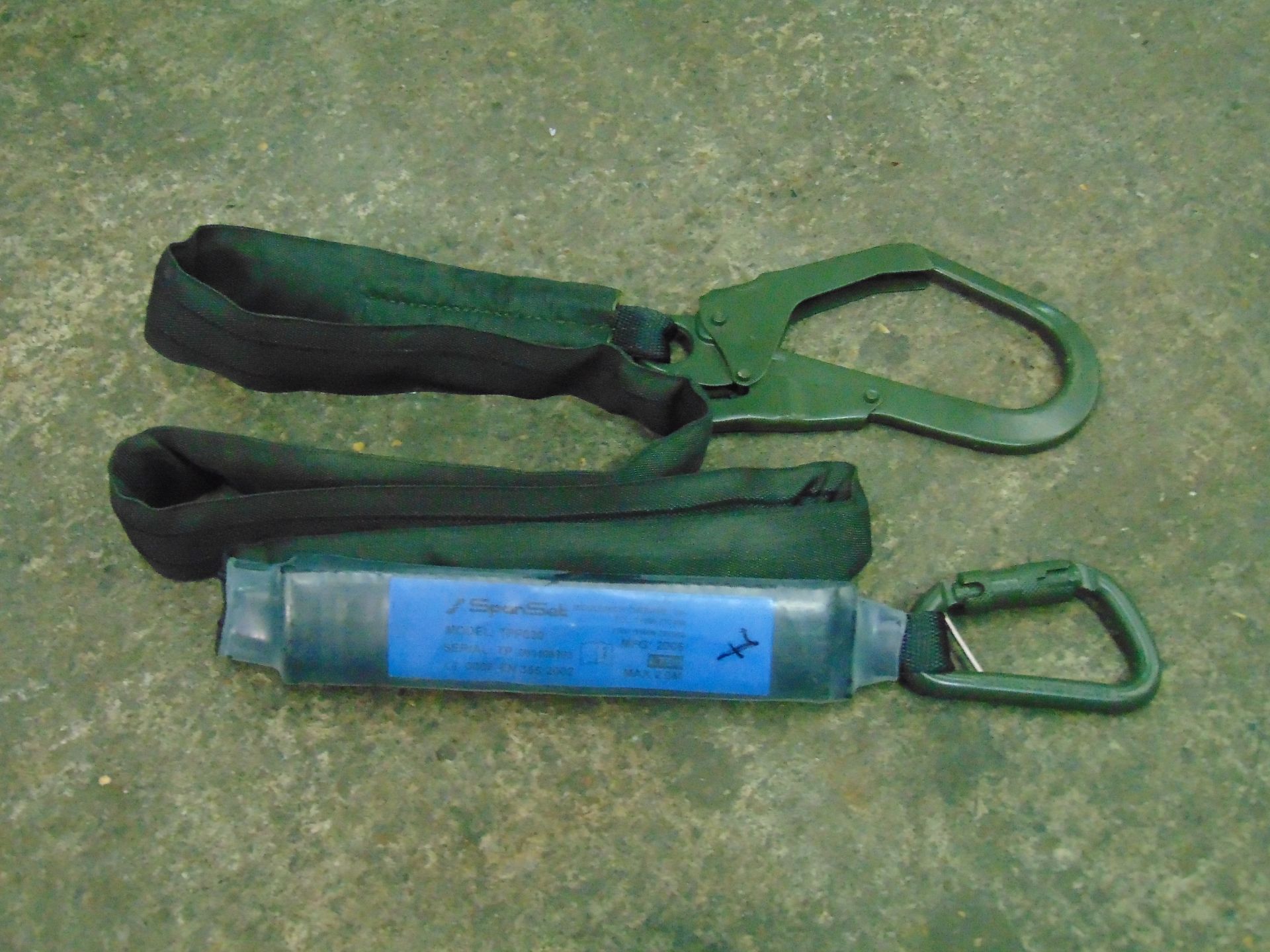 Spanset Full Body Harness with Work Position Lanyards etc - Image 7 of 24