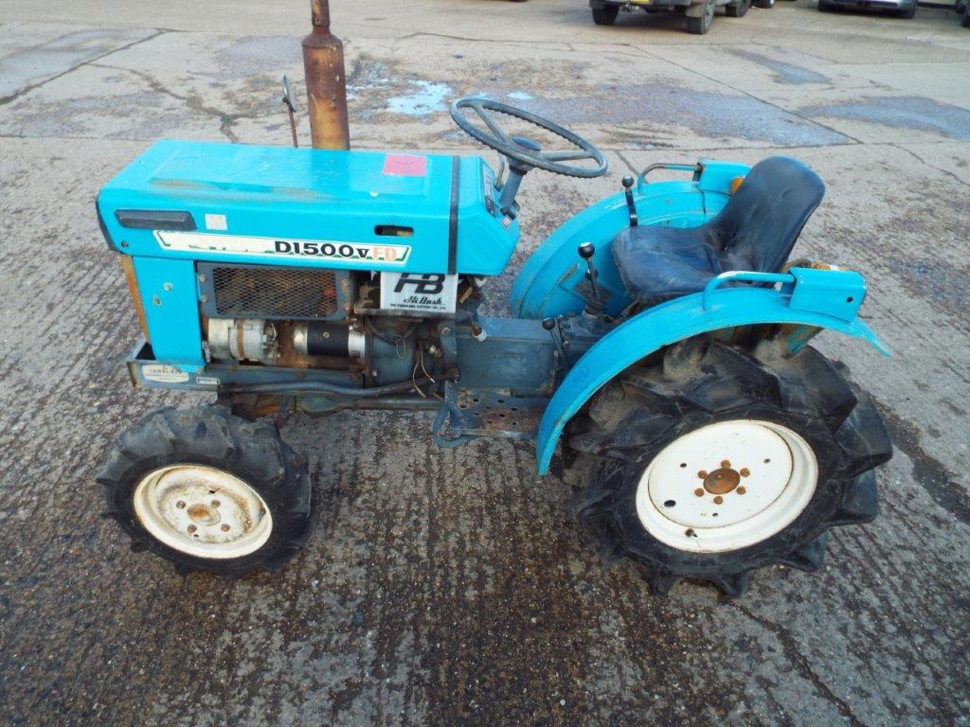 Mitsubishi D1500 4WD Compact Tractor - Bild 3 aus 16