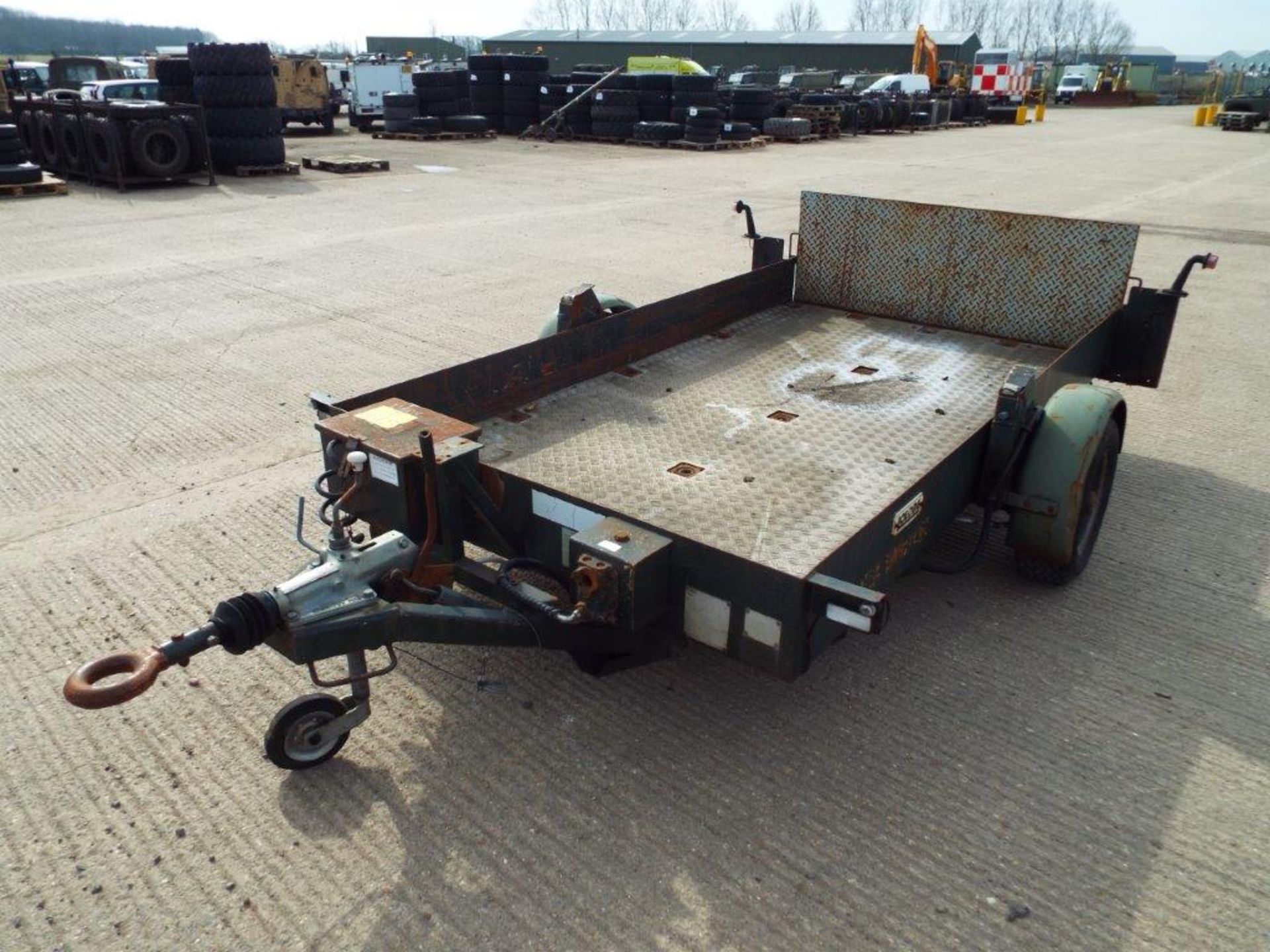 Single Axle Lolode King Hydraulic Lowering Trailer - Image 3 of 18