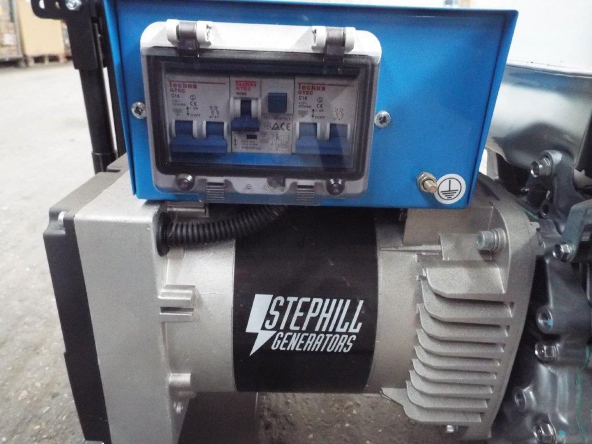 Unissued Honda GX270 Powered Stephill Generators 5.0 kVA, 4.0KW Petrol Generator - Image 7 of 13