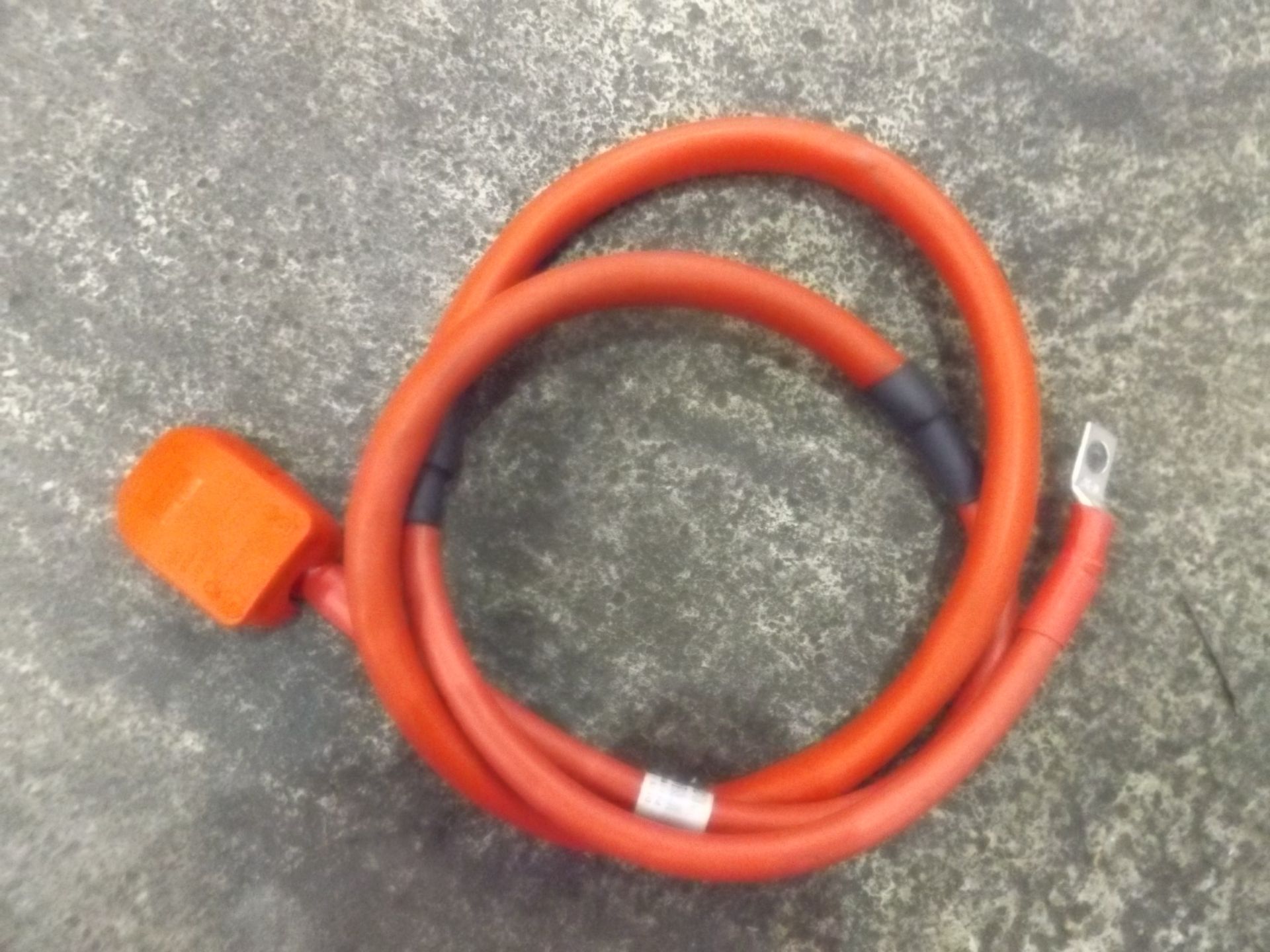 10 x Bedford MJ, MK etc Battery Positive Cable with Terminals and Cover P/No 8824705 - Image 4 of 6