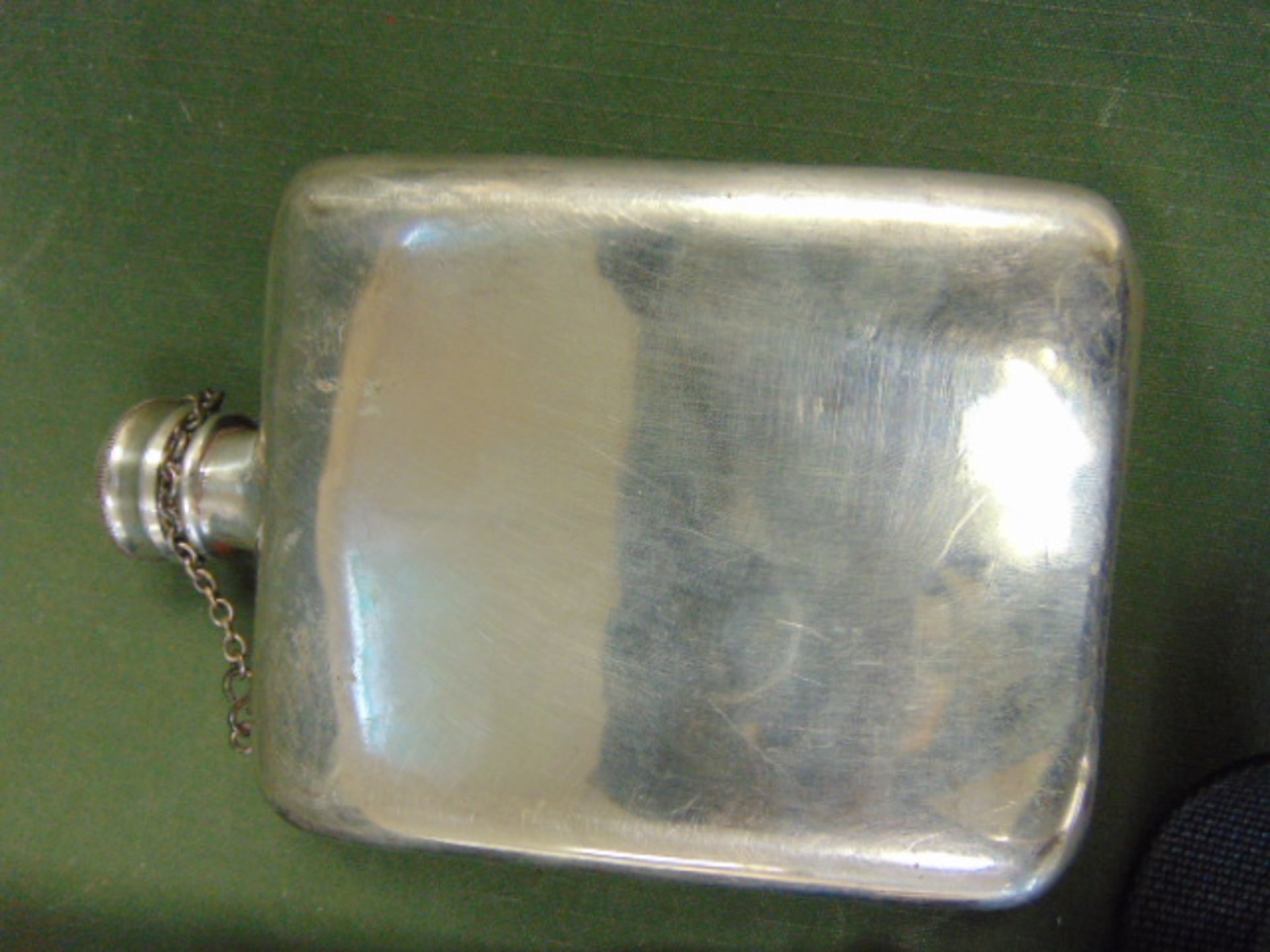 Very Rare Padre's Silver Communion Flask - Image 4 of 7