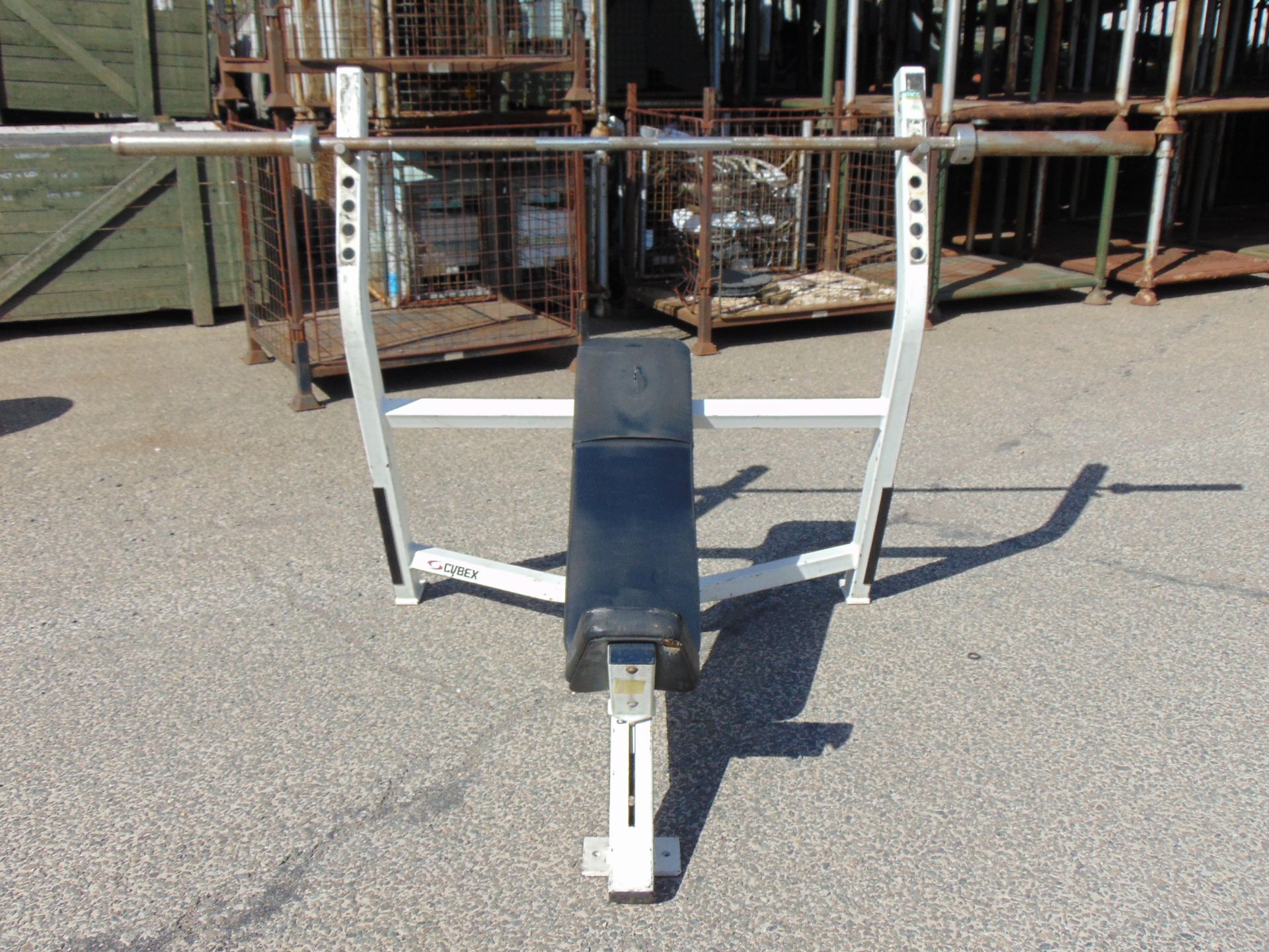 Cybex Incline Bench Press c/w Weight Bar - Image 2 of 8