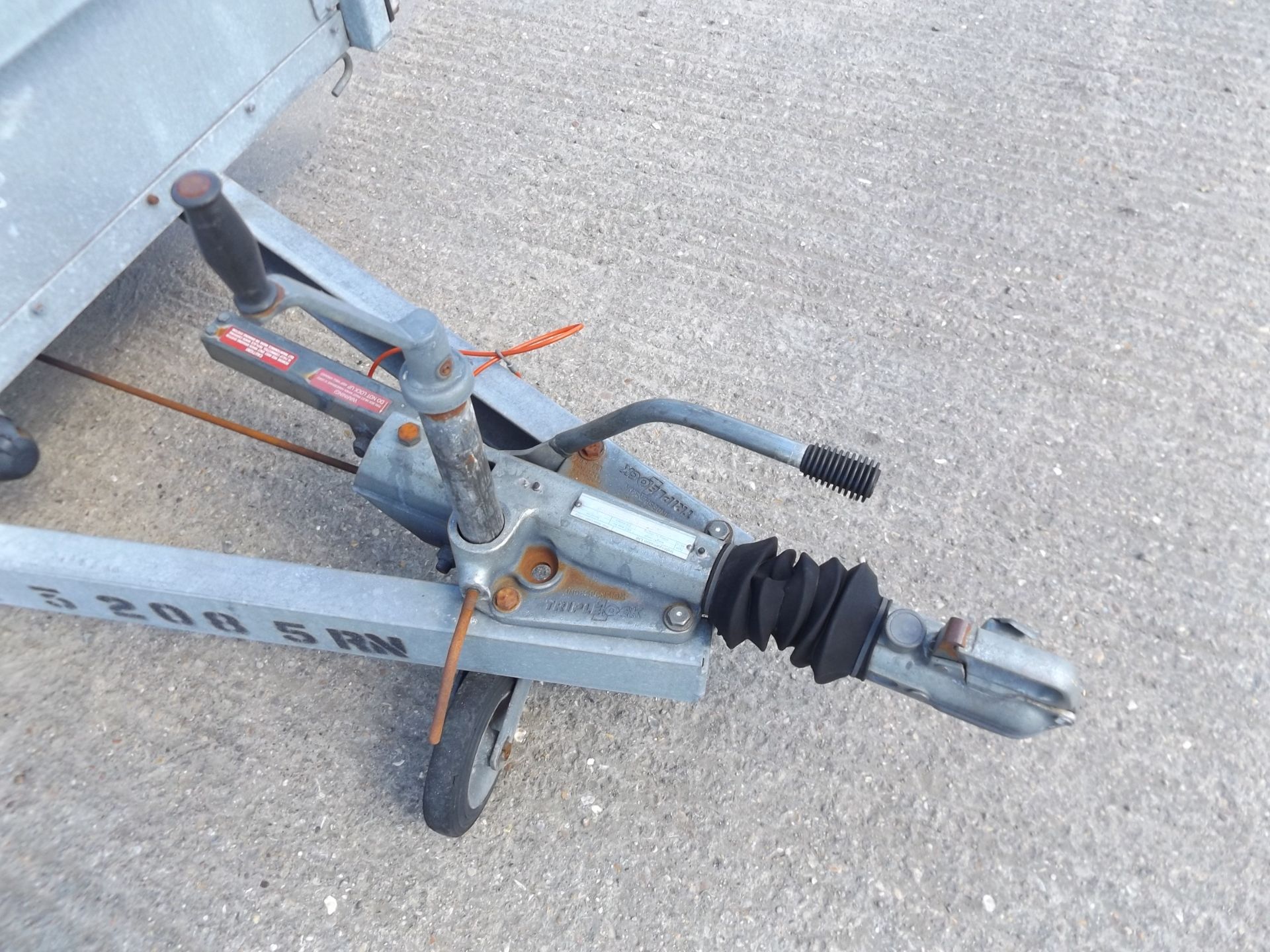 Indespension single axle galvanised Trailer - Image 5 of 8