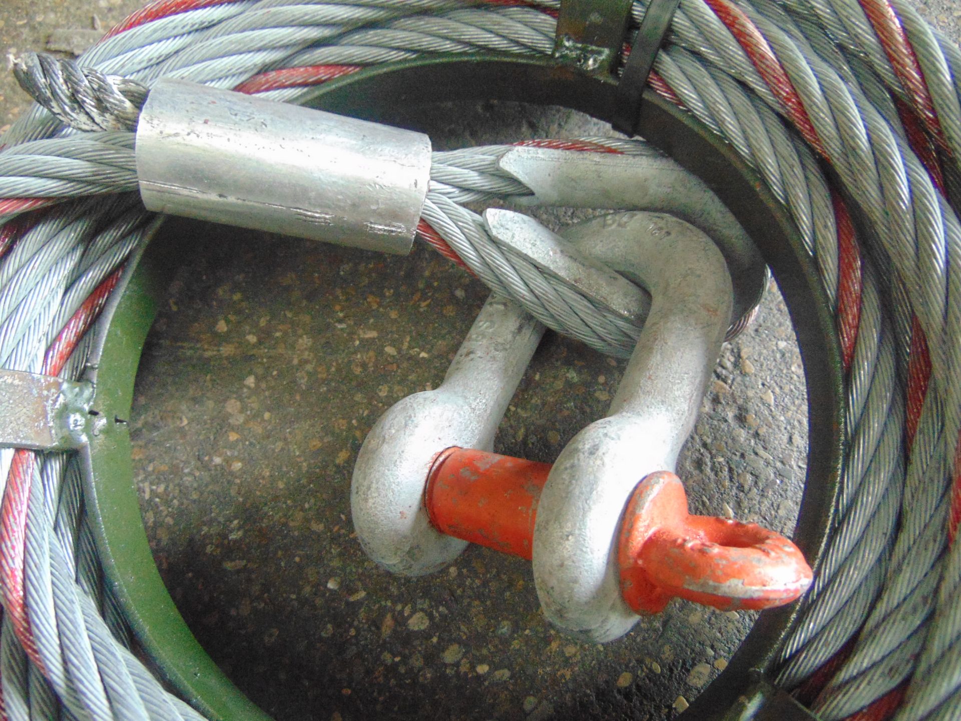 10m of 3T Wire Winch/Hoist Rope - Image 3 of 5