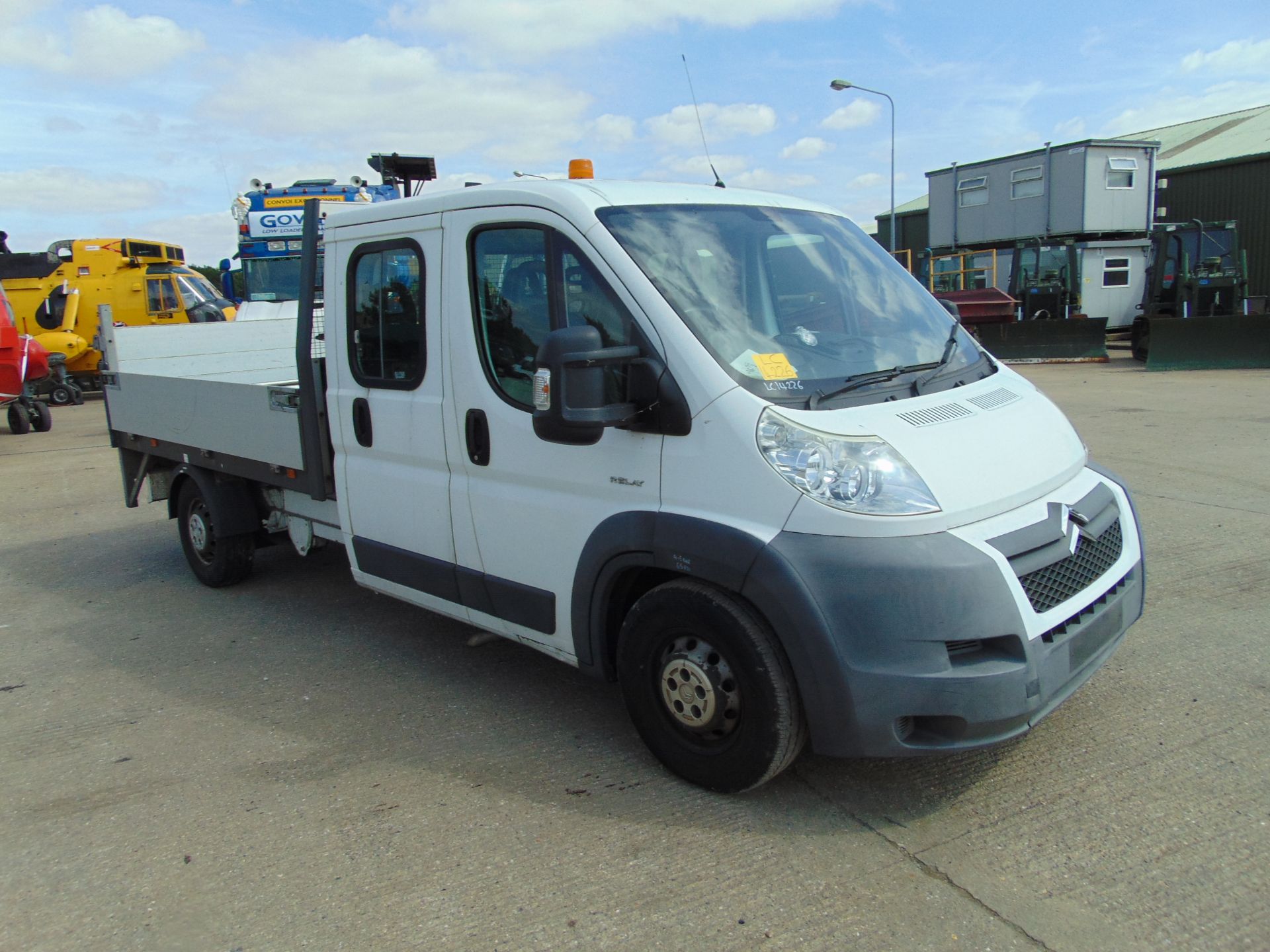 Citroen Relay 7 Seater Double Cab Dropside Pickup