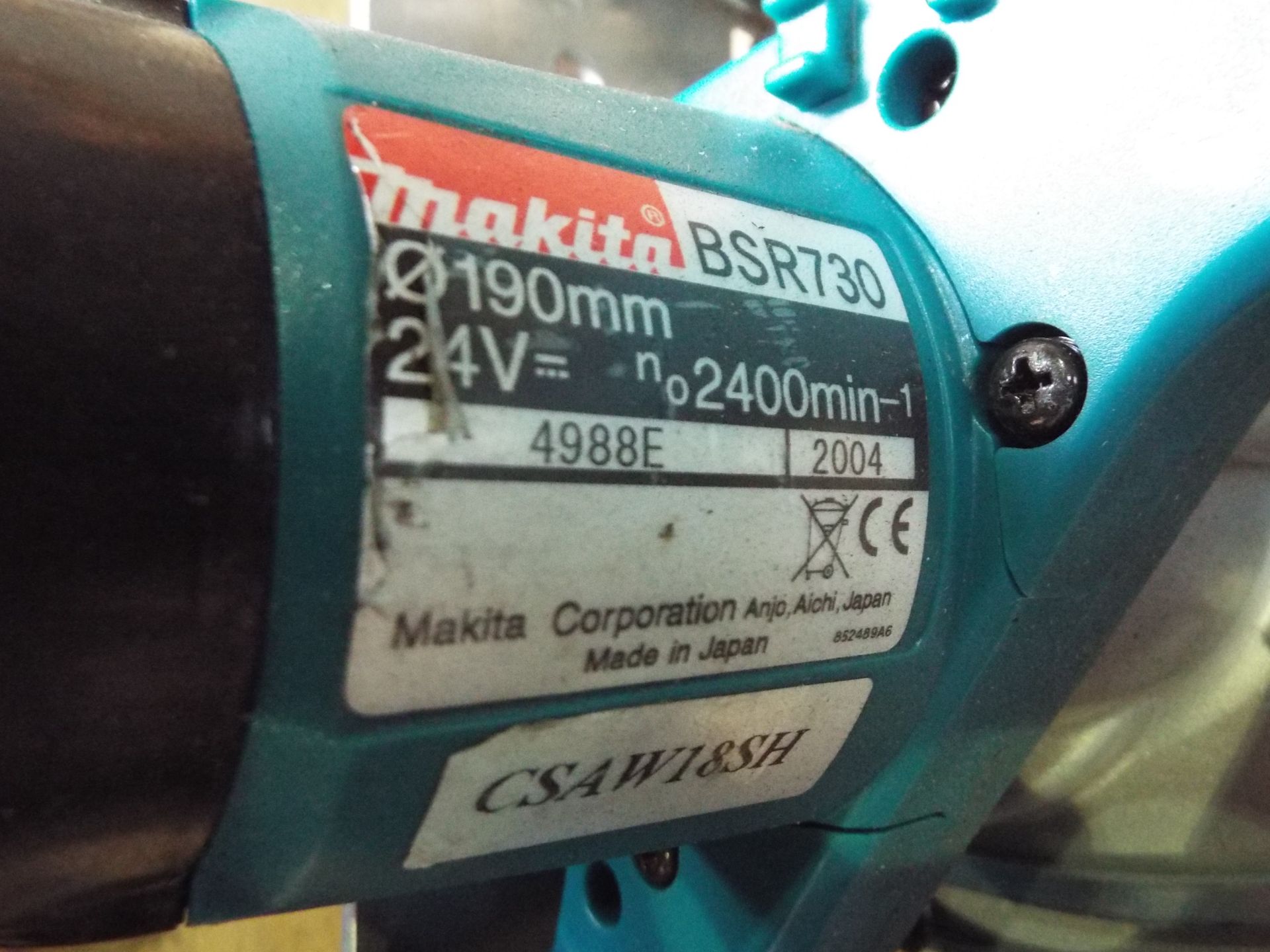 Makita BSR730 Circular Saw with Battery and Charger - Bild 5 aus 7