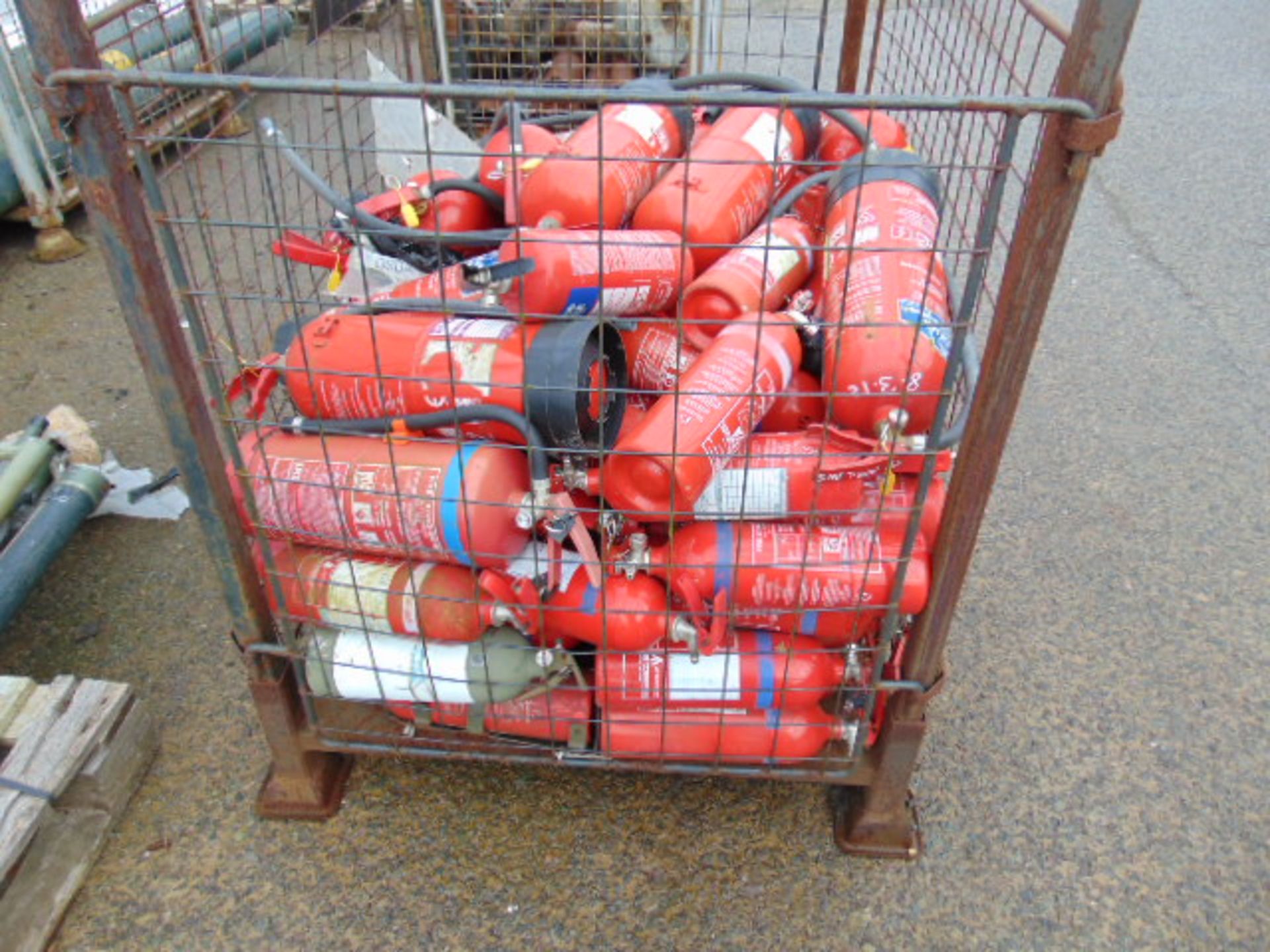 Stillage of Mixed Fire Extinguishers (Approx 60) - Image 2 of 4
