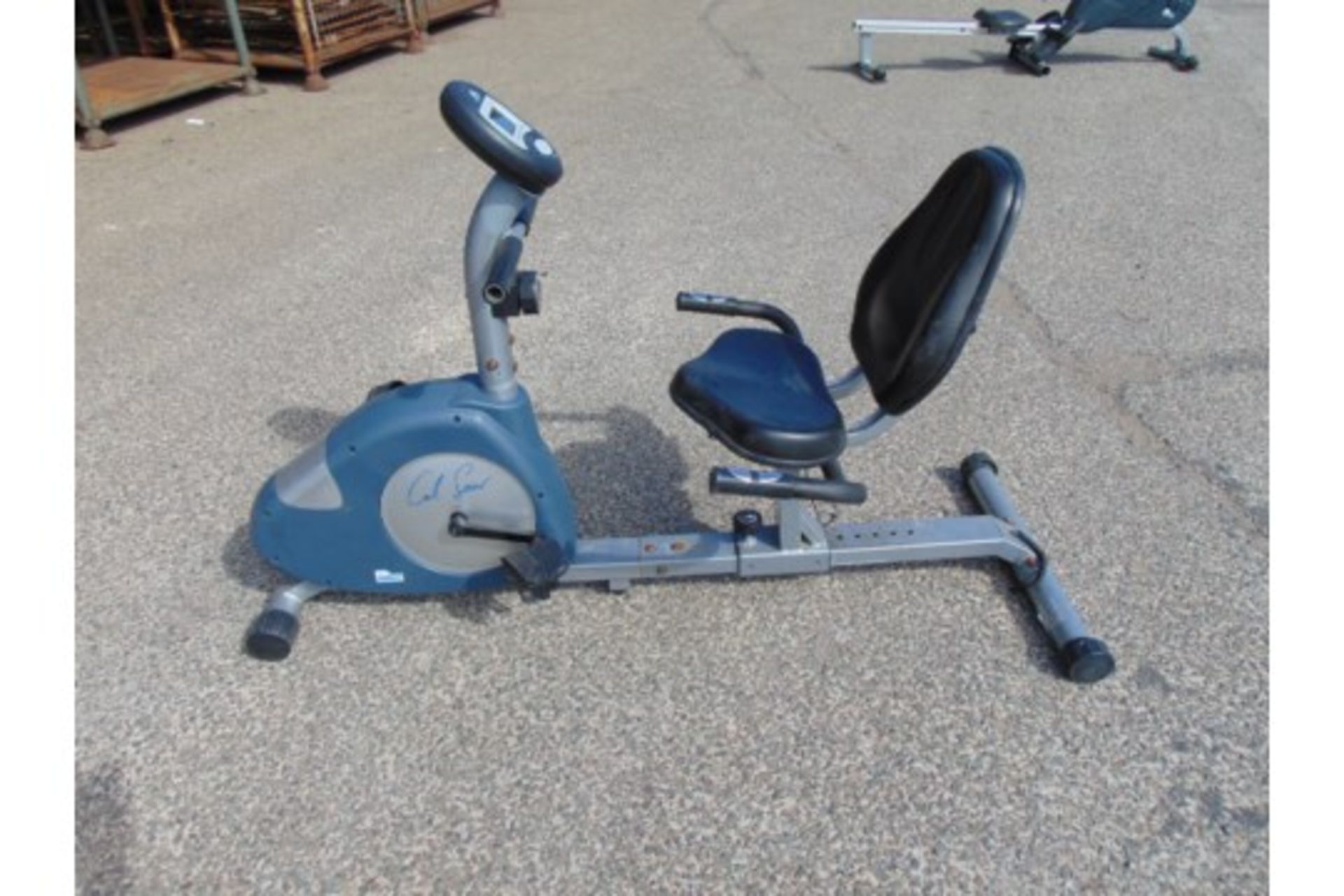 Carl Lewis EMR17 Magnetic Recumbent Exercise Bike - Image 3 of 9