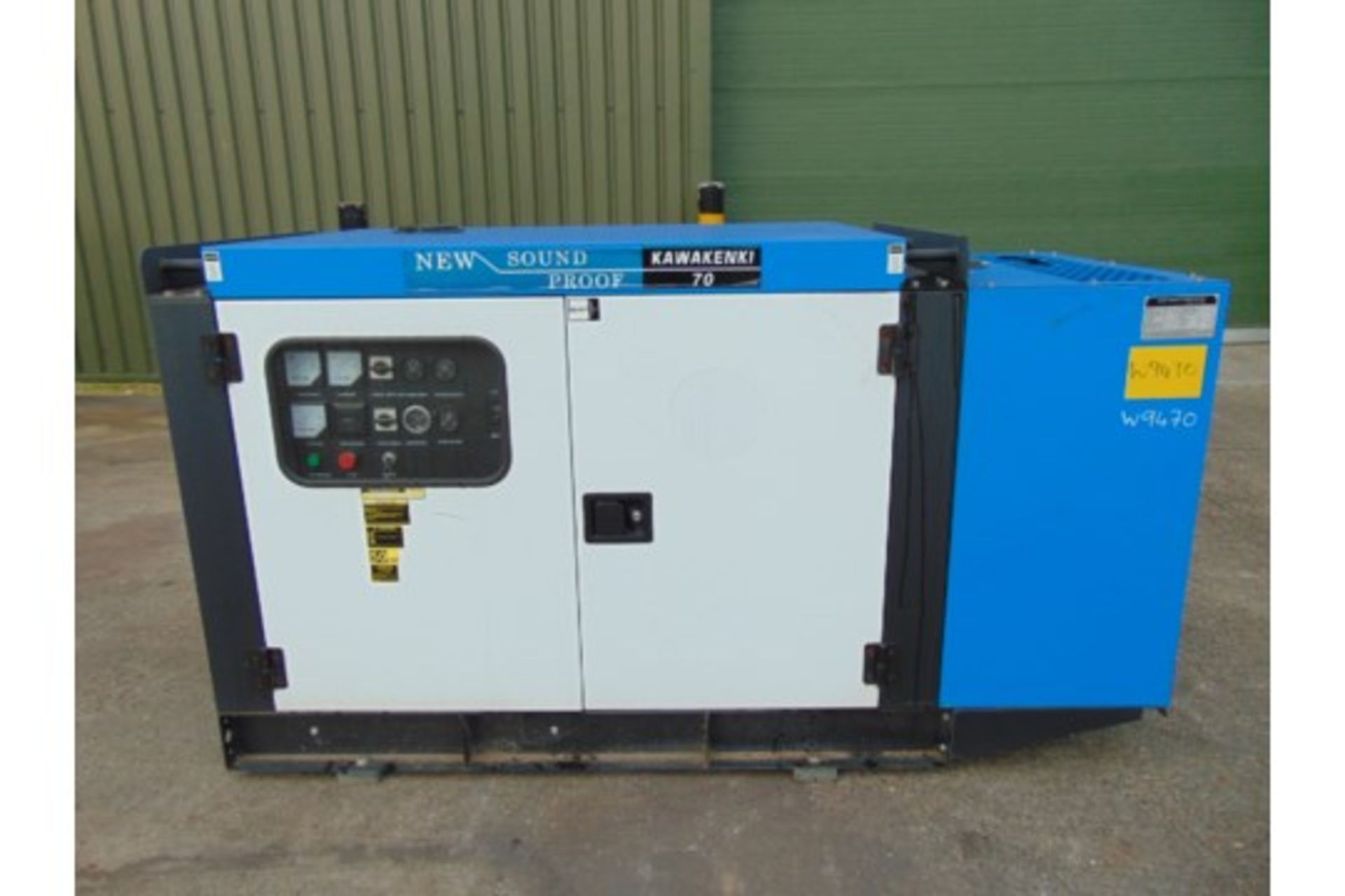 UNISSUED 70 KVA 3 Phase Silent Diesel Generator Set