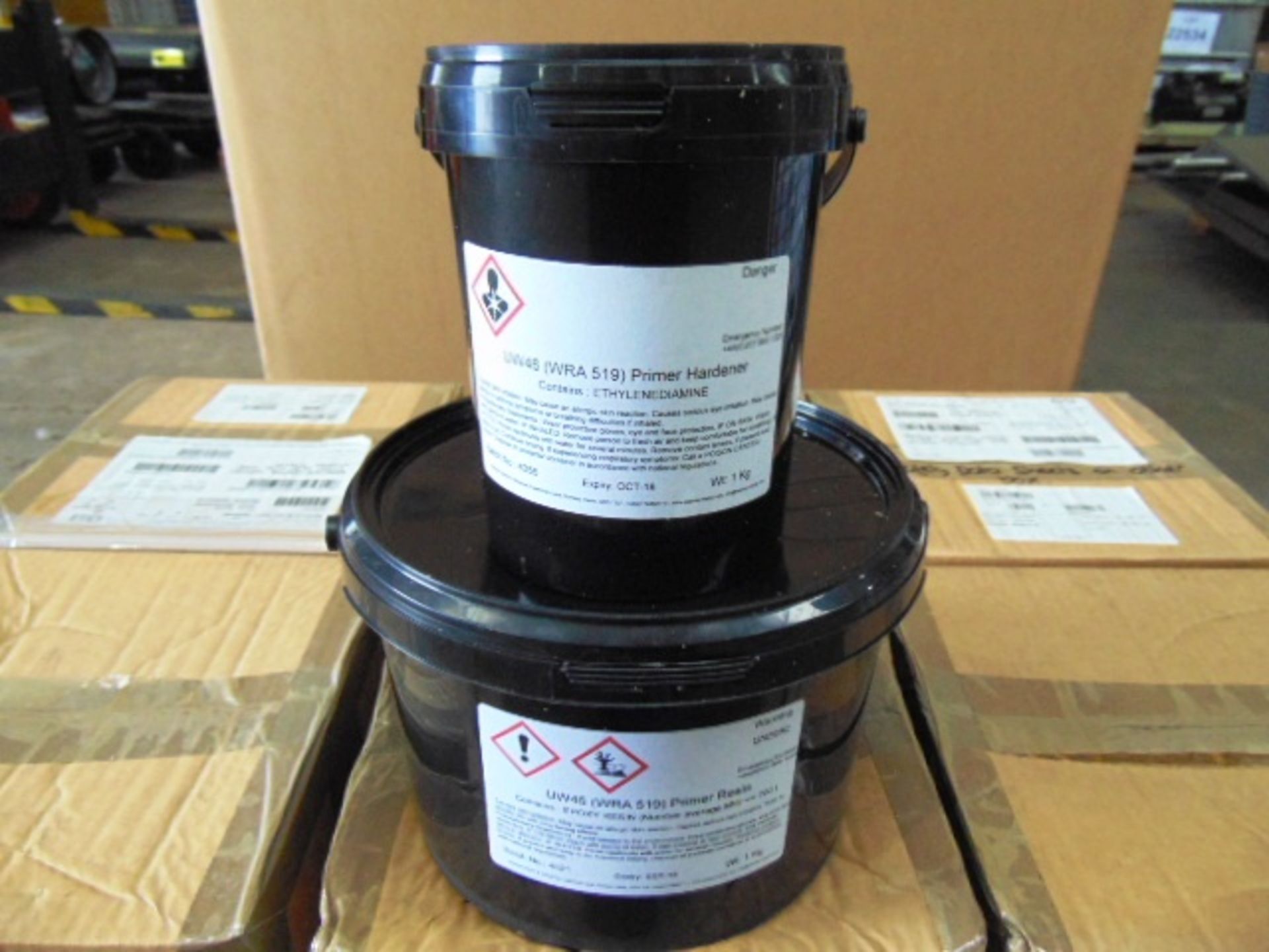 7 x Unissued Cans of UW46 (WRA519) Epoxy Resin - Image 2 of 5
