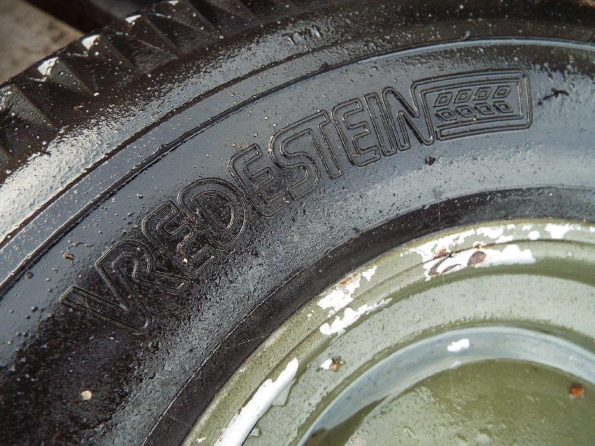 7 x Vredestein 4.00-8 Trailer Tyres with 5 x Rims - Image 3 of 12