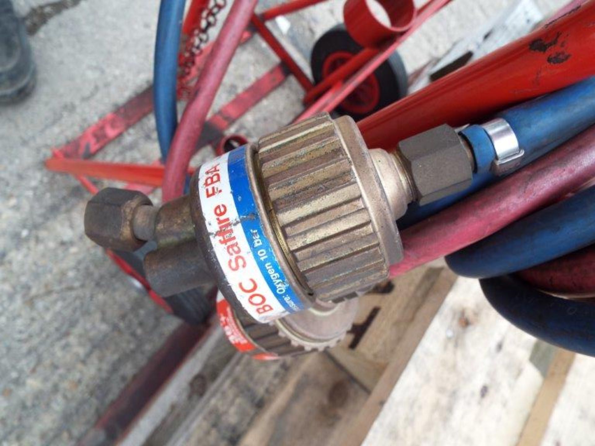 Oxy Acetylene Cutting Kit with Gas Bottle Trolley - Image 5 of 7