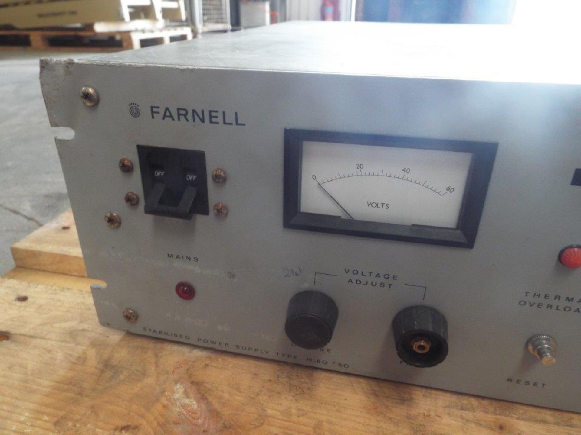 Farnell H50/60 Stabilised Power Supply - Image 2 of 6